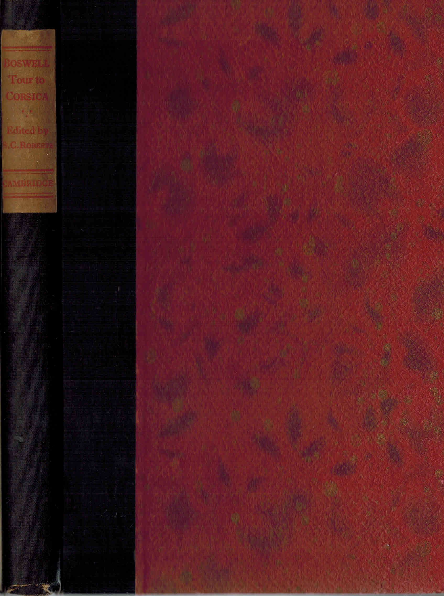 Image for The Journal of a Tour to Corsica & Memoirs of Pascal Paoli