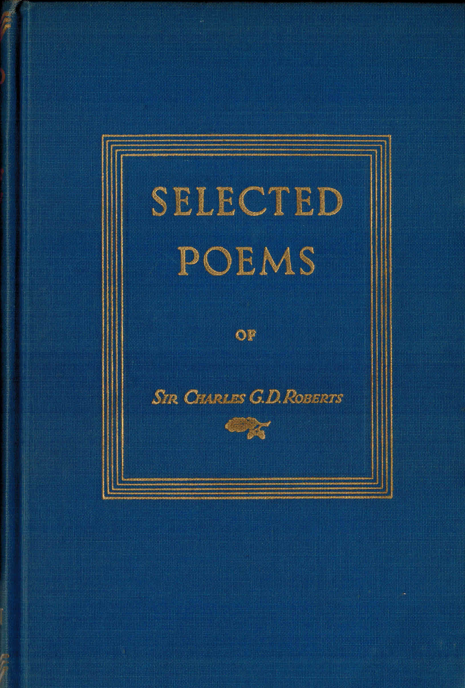Image for Selected Poems of Charles G. D. Roberts