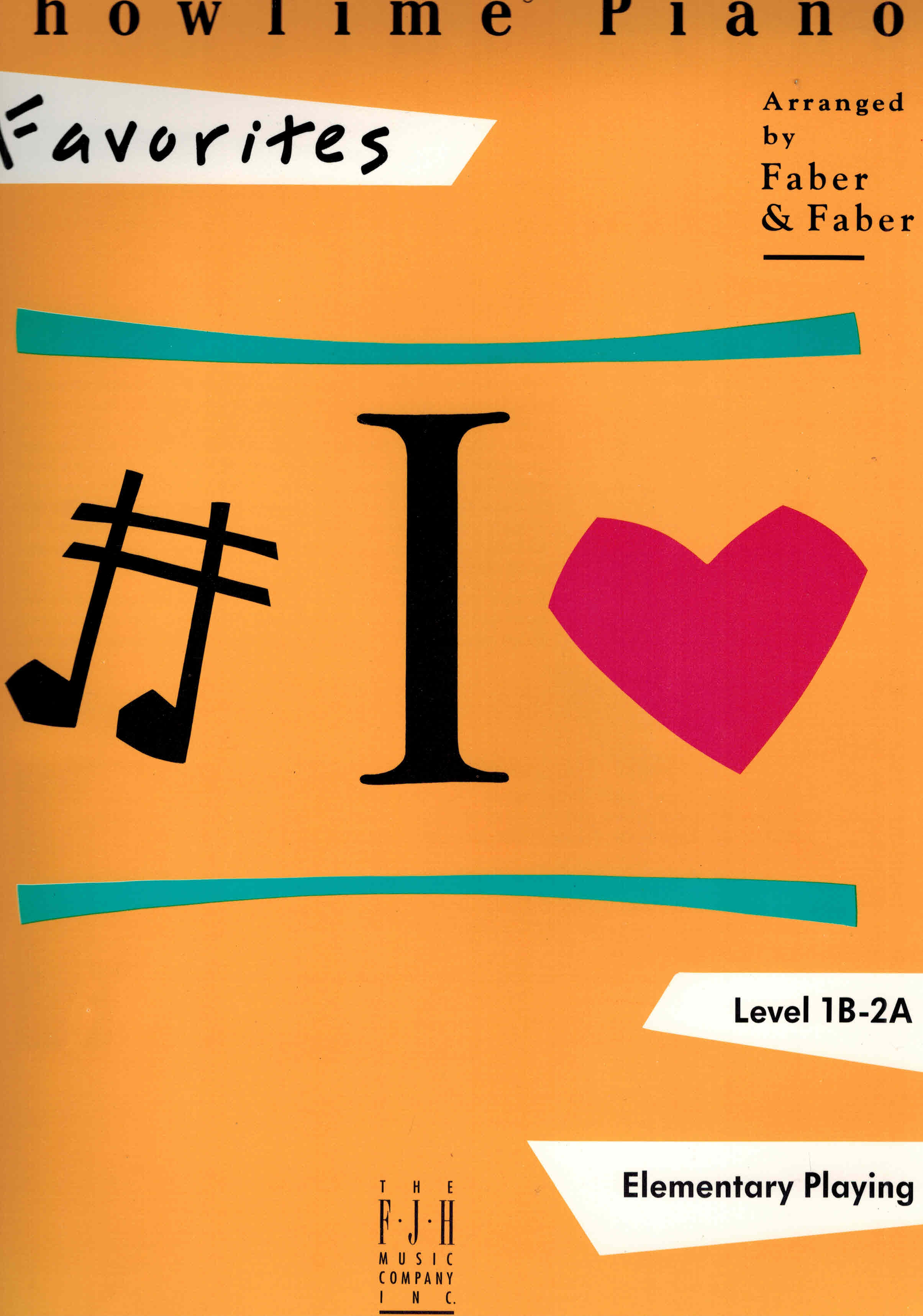 Image for Showtime Piano Favorite Level 1B - 2A Elementary Playing