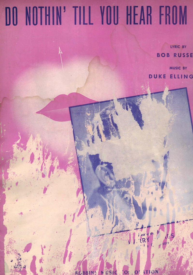 Image for Do Nothin' ( Nothing ) Till You Hear from Me - Vintage Sheet music