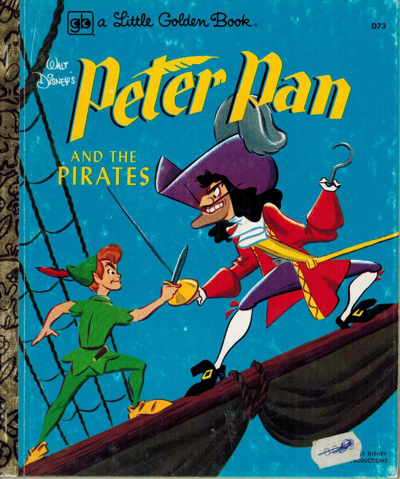 Image for Walt Disney's Peter Pan and the Pirates - Little Golden Book no. D73