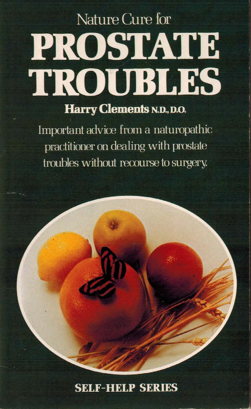 Image for Nature Cure for Prostate Troubles