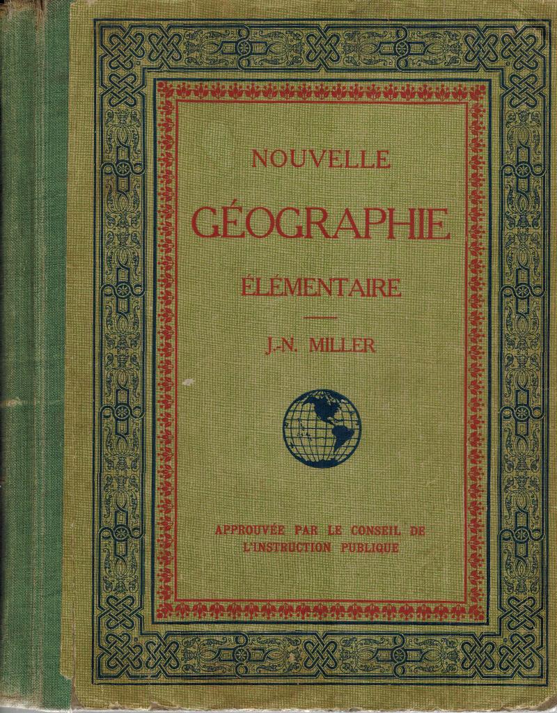 Image for Nouvelle Geographie Elementaire Adaptee Aux Ecoles Canadiennes
