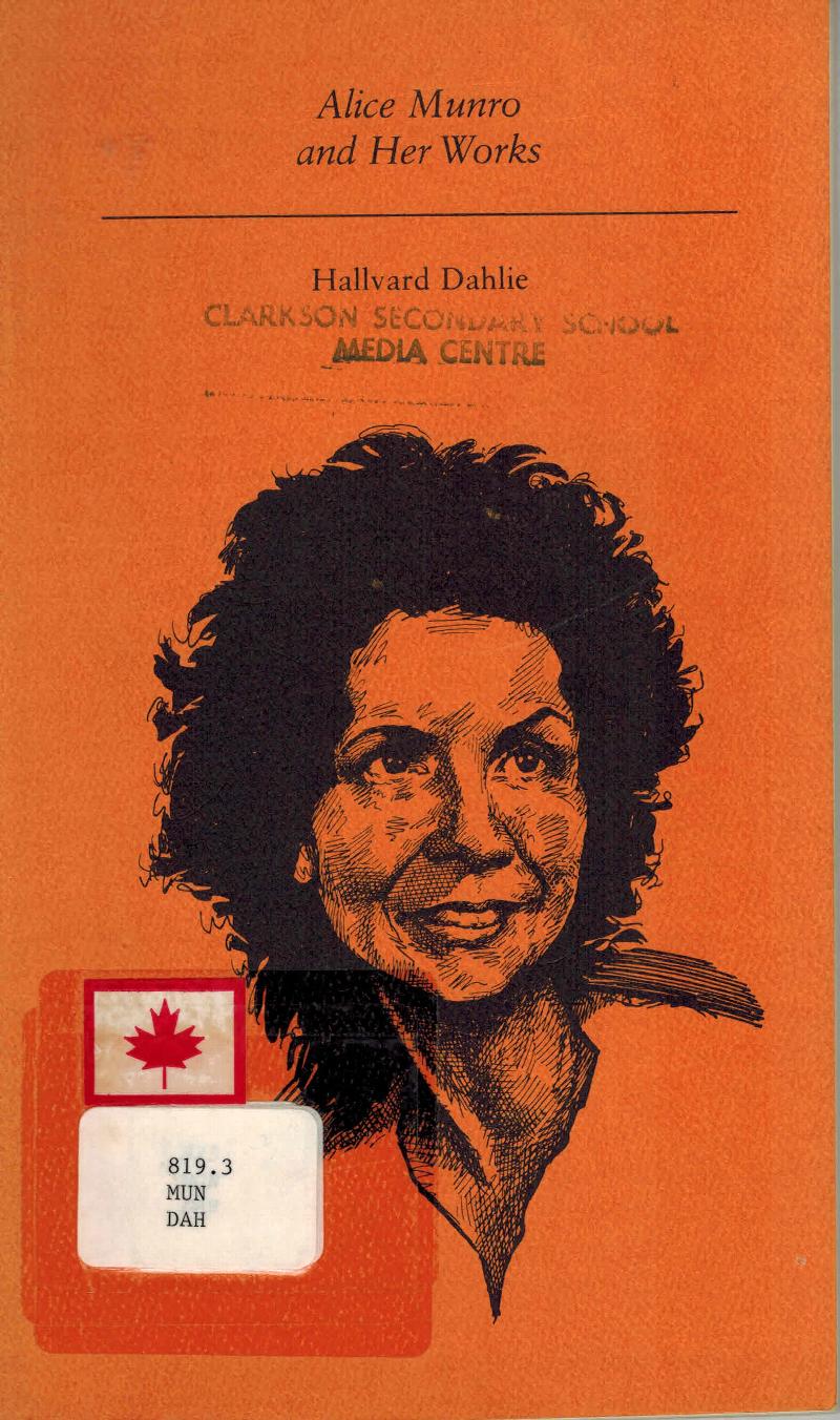Image for Alice Munro and Her Works
