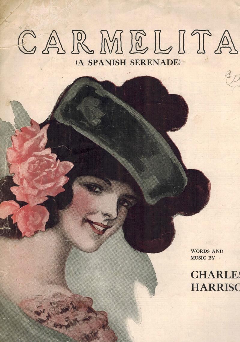 Image for Carmelita a Spanish Serenade - Vintage Sheet Music