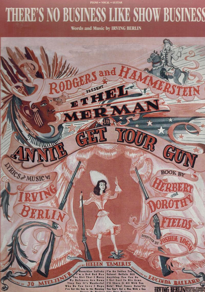 Image for There's No Business Like Show Business - Vintage sheet Music from Annie Get Your Gun