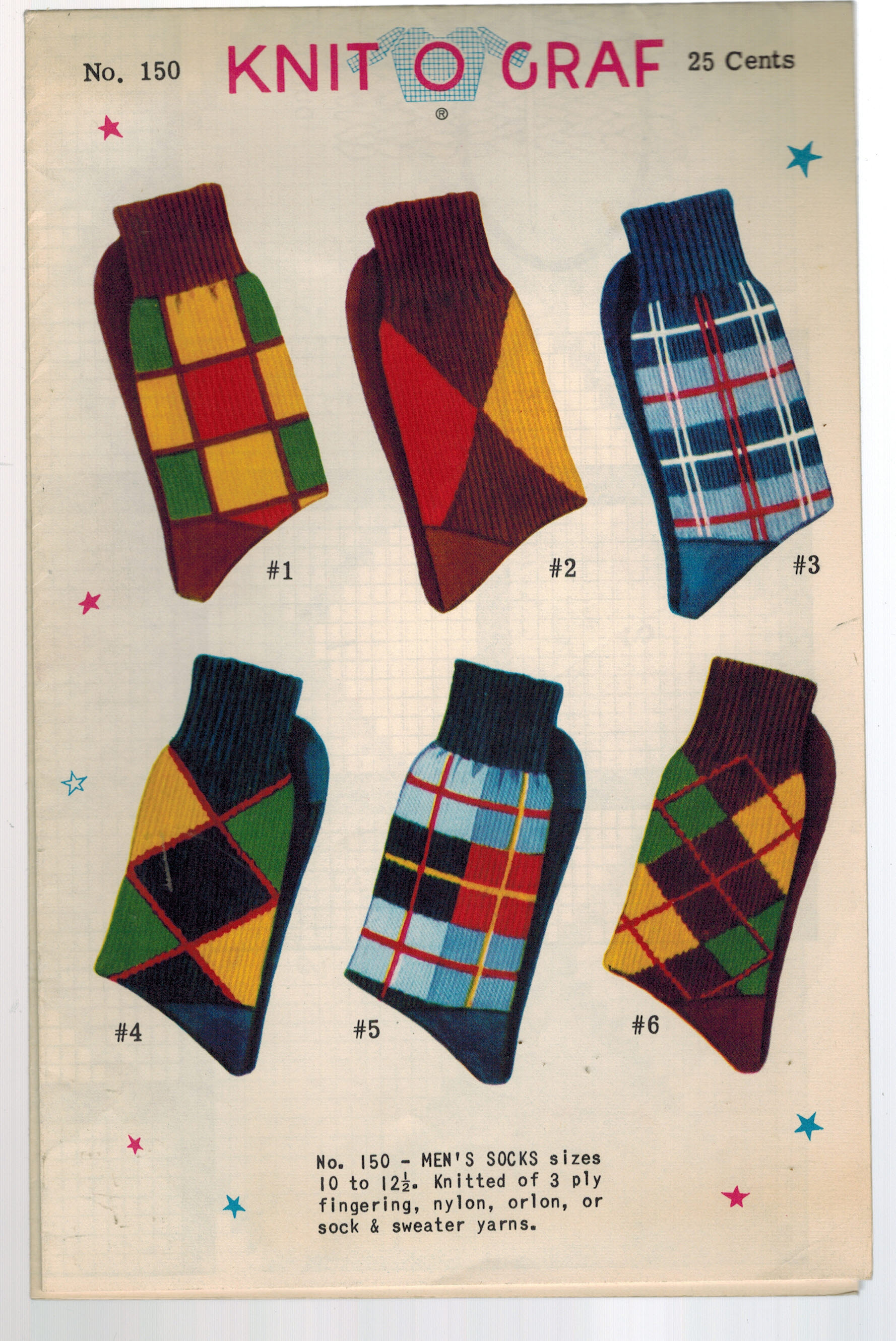 Knit O Graf ( KnitOGraf ) No. 150 Men's Socks