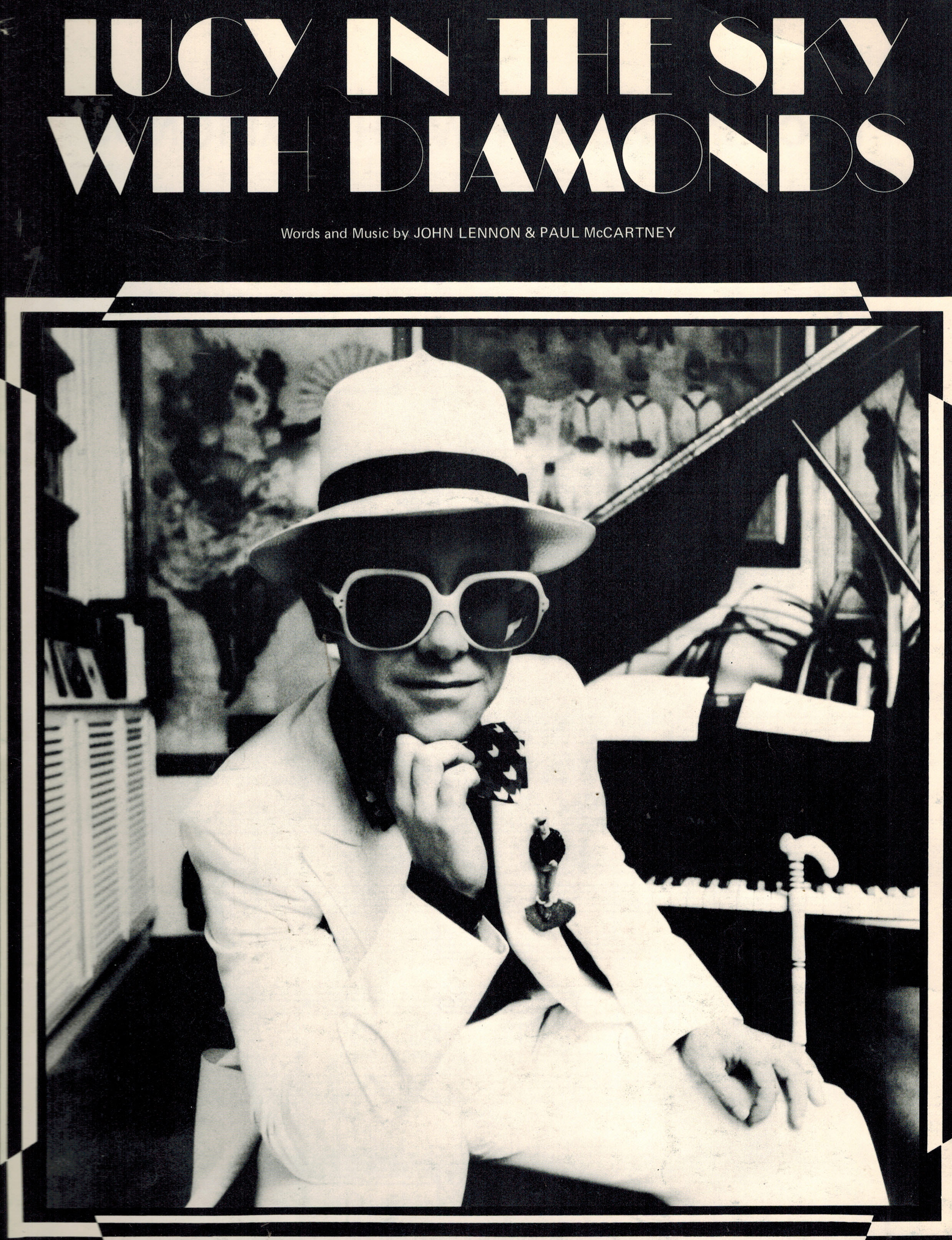 Lucy in the Sky With Diamonds - Sheet Music - Elton John Cover