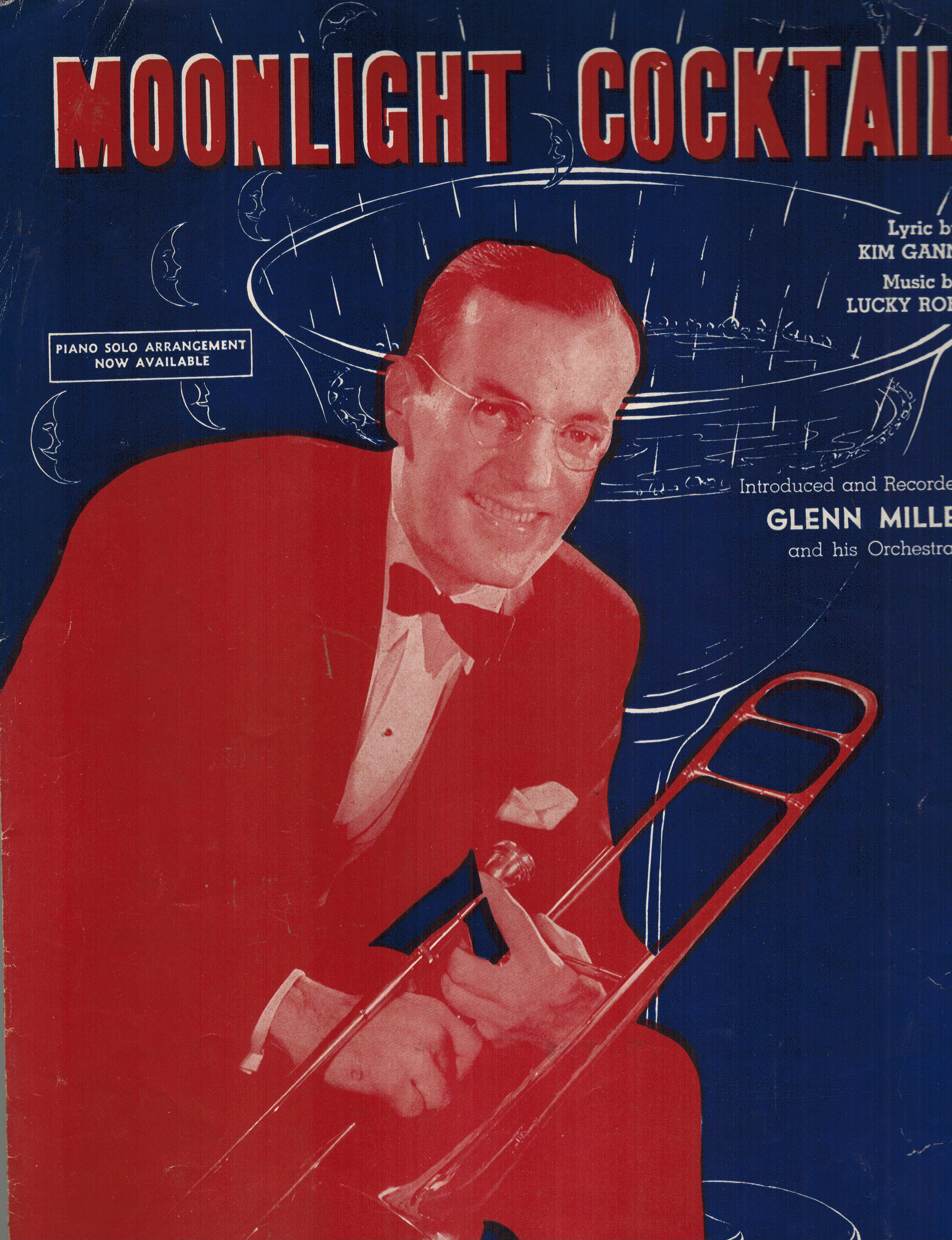 Moonlight Cocktail - Vintage Sheet Music - Glenn Miller Cover