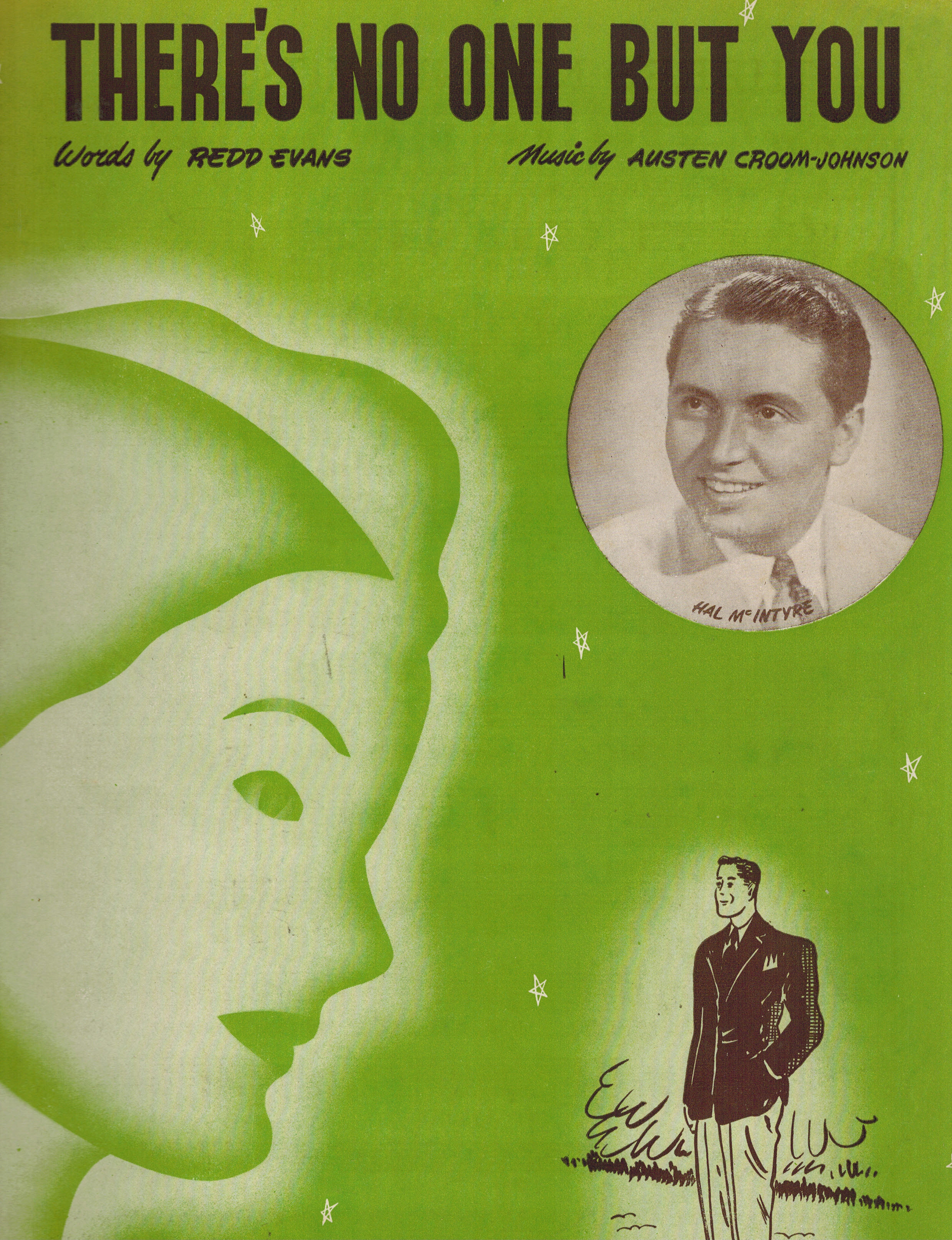 There's No One But You - Vintage Sheet Music Hal McIntyre Cover
