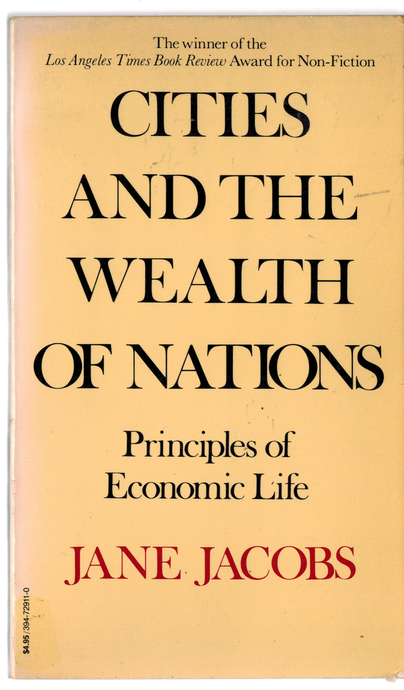 Cities and the Wealth of Nations: Principles of Economic Life