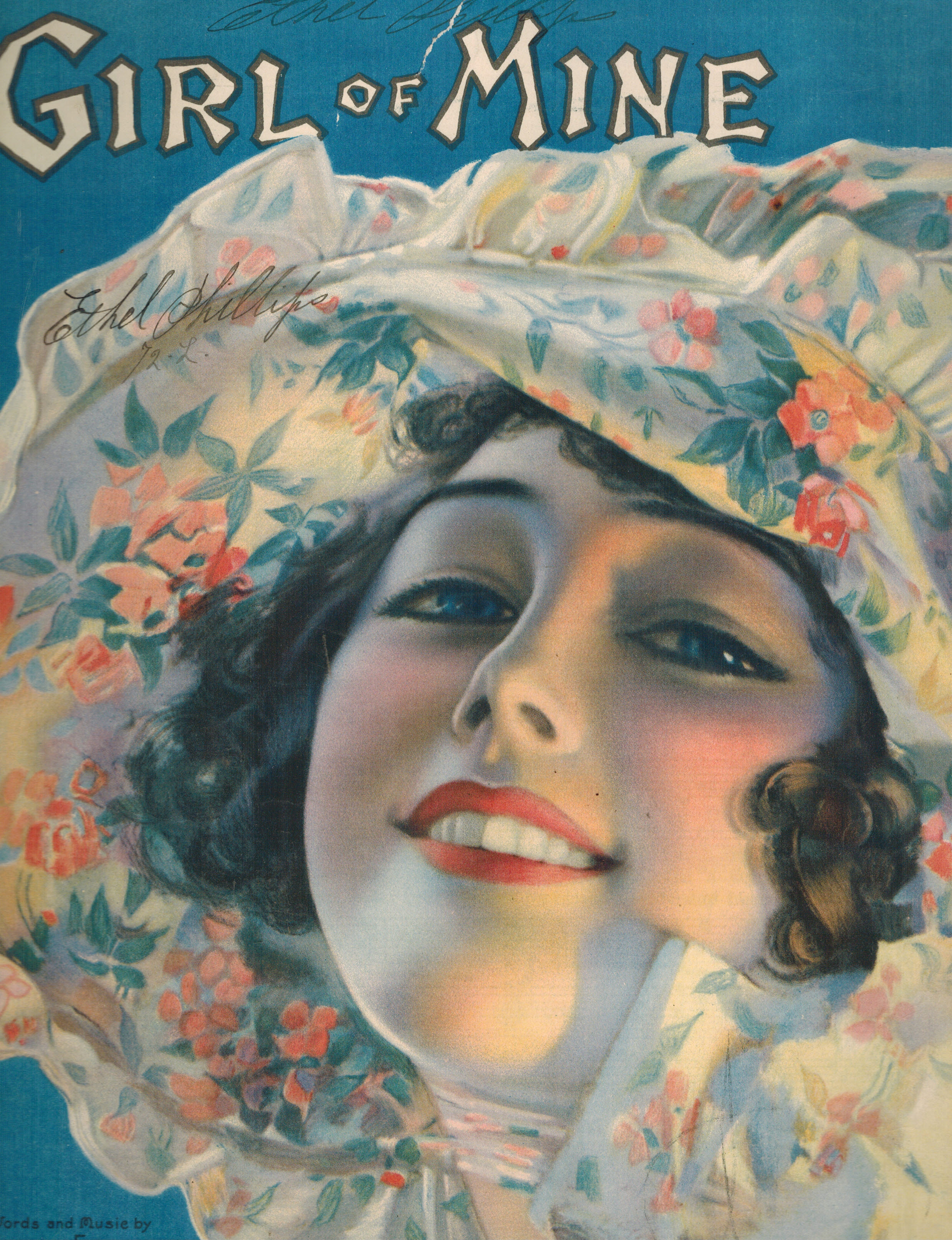 Girl of Mine - Vintage Sheet Music