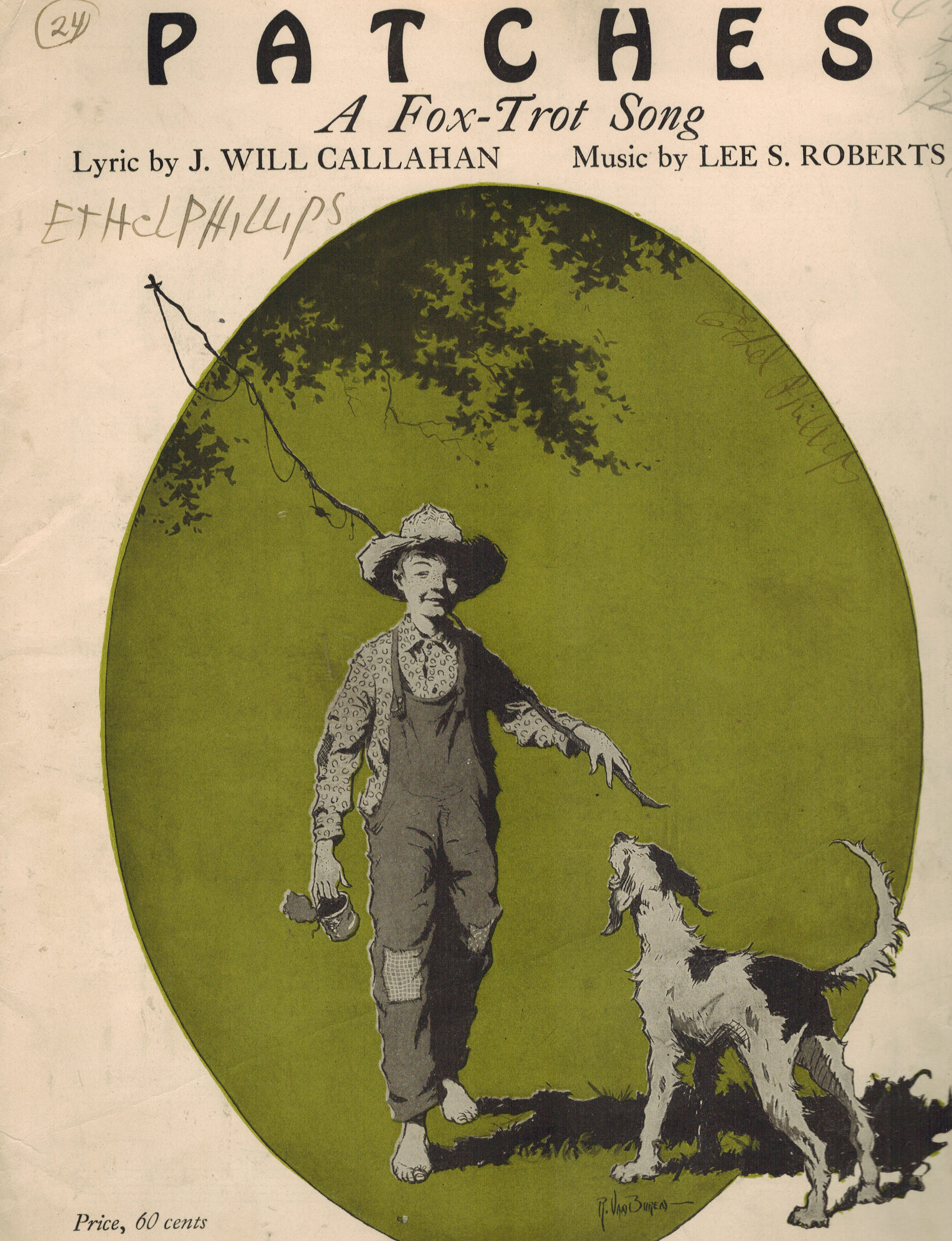 Image for Patches Fox Trot Song - Vintage Sheet Music Patches Fox Trot Song - Vintage Sheet Music