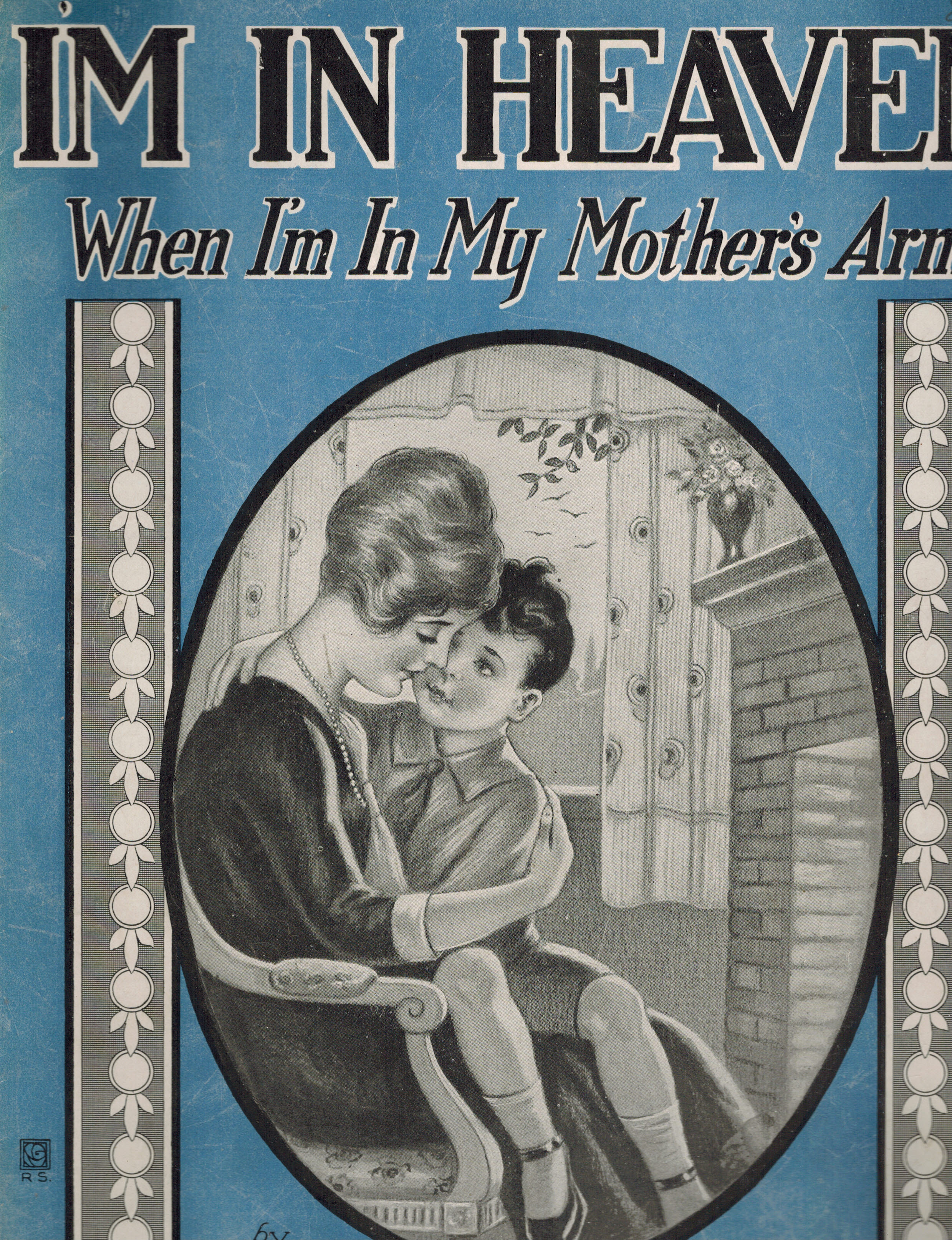 I'm in Heaven When I'm In My Mother's Arms - Vintage Sheet Music