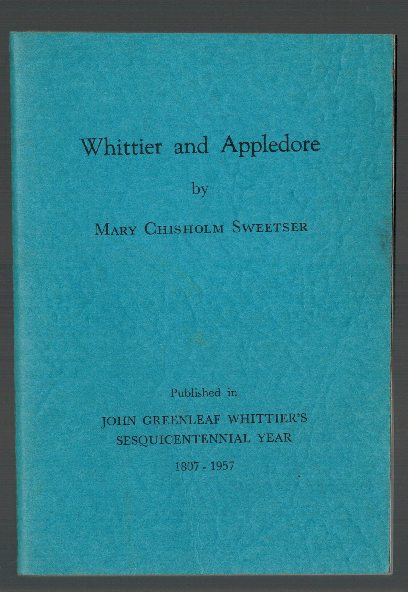 Whittier and Appledore