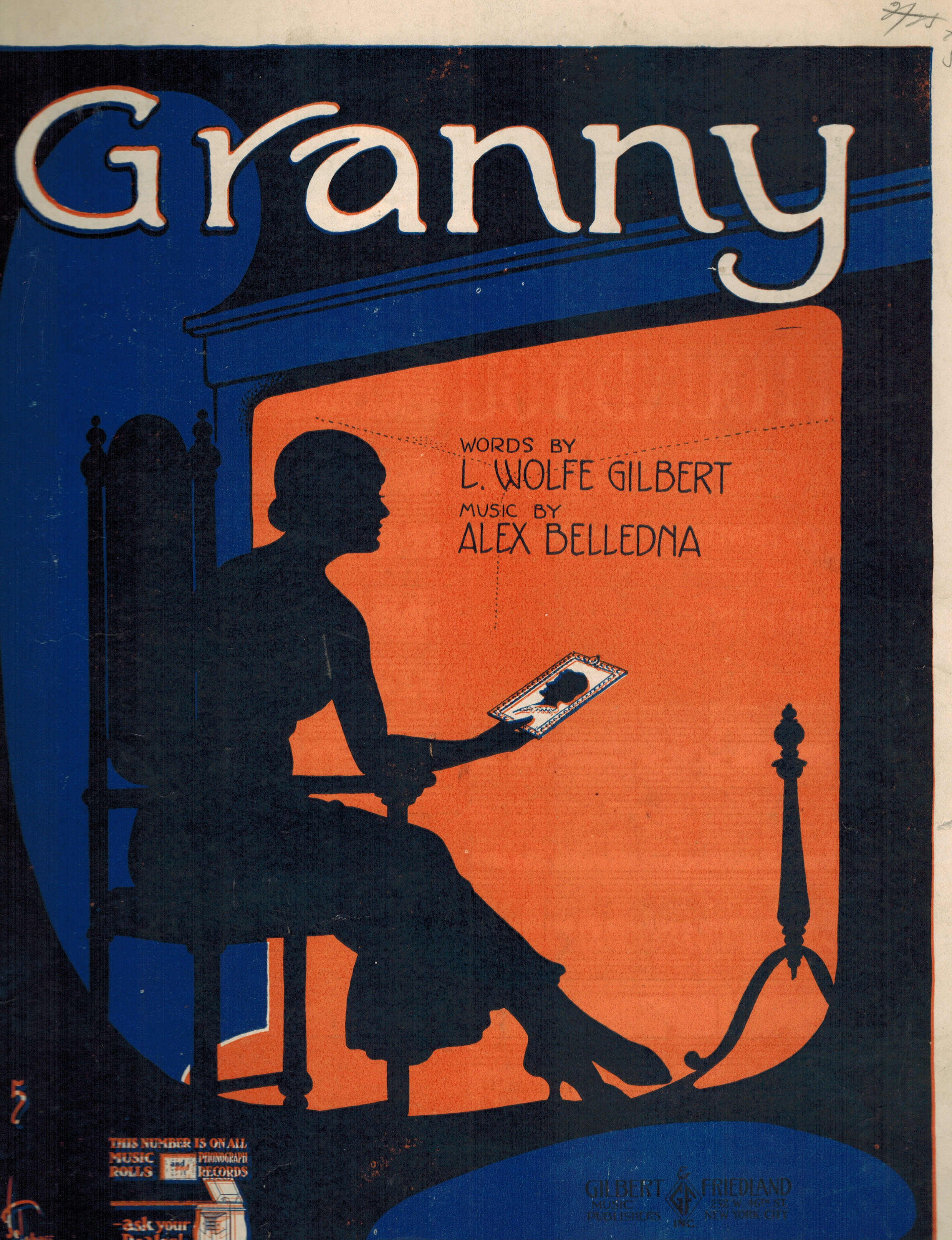 Image for Granny - Vintage Sheet Music Granny - Vintage Sheet Music