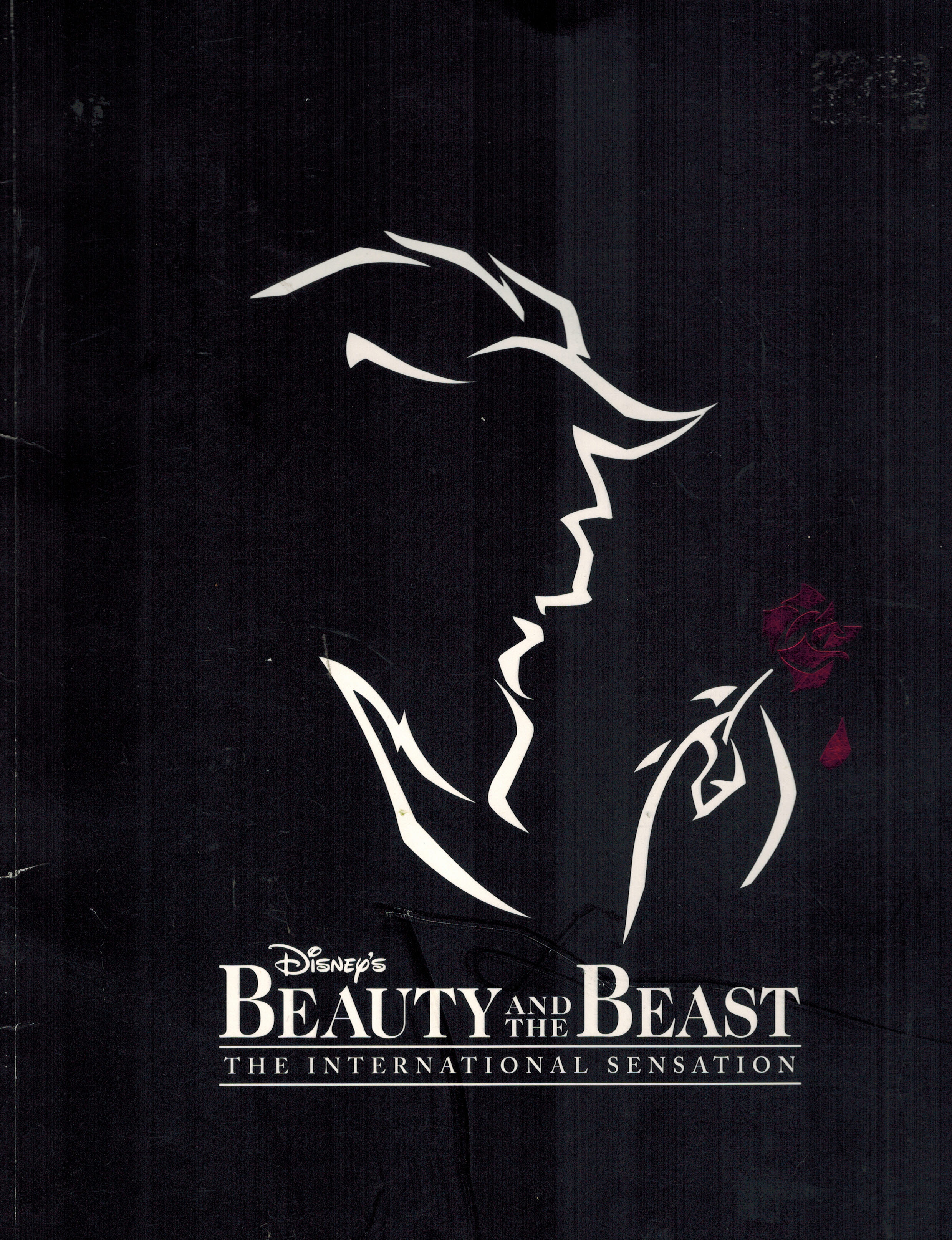 Image for Disney's Beauty and the Beast Souvenir Program Disney's Beauty and the Beast Souvenir Program