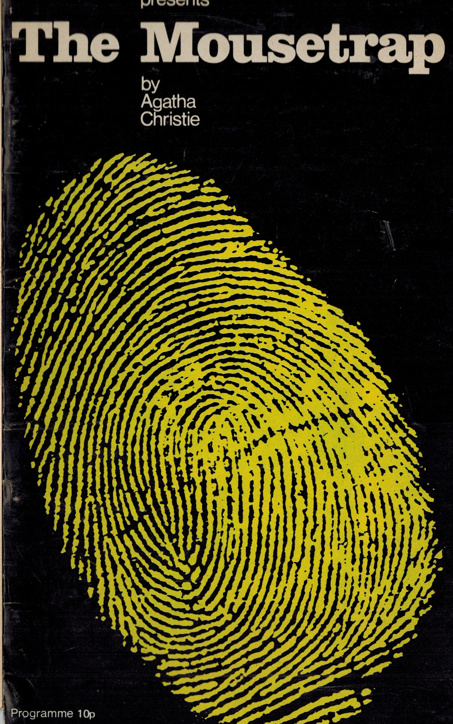 Image for The Mousetrap Playbill Souvenir Program Programme The Mousetrap Playbill Souvenir Program Programme