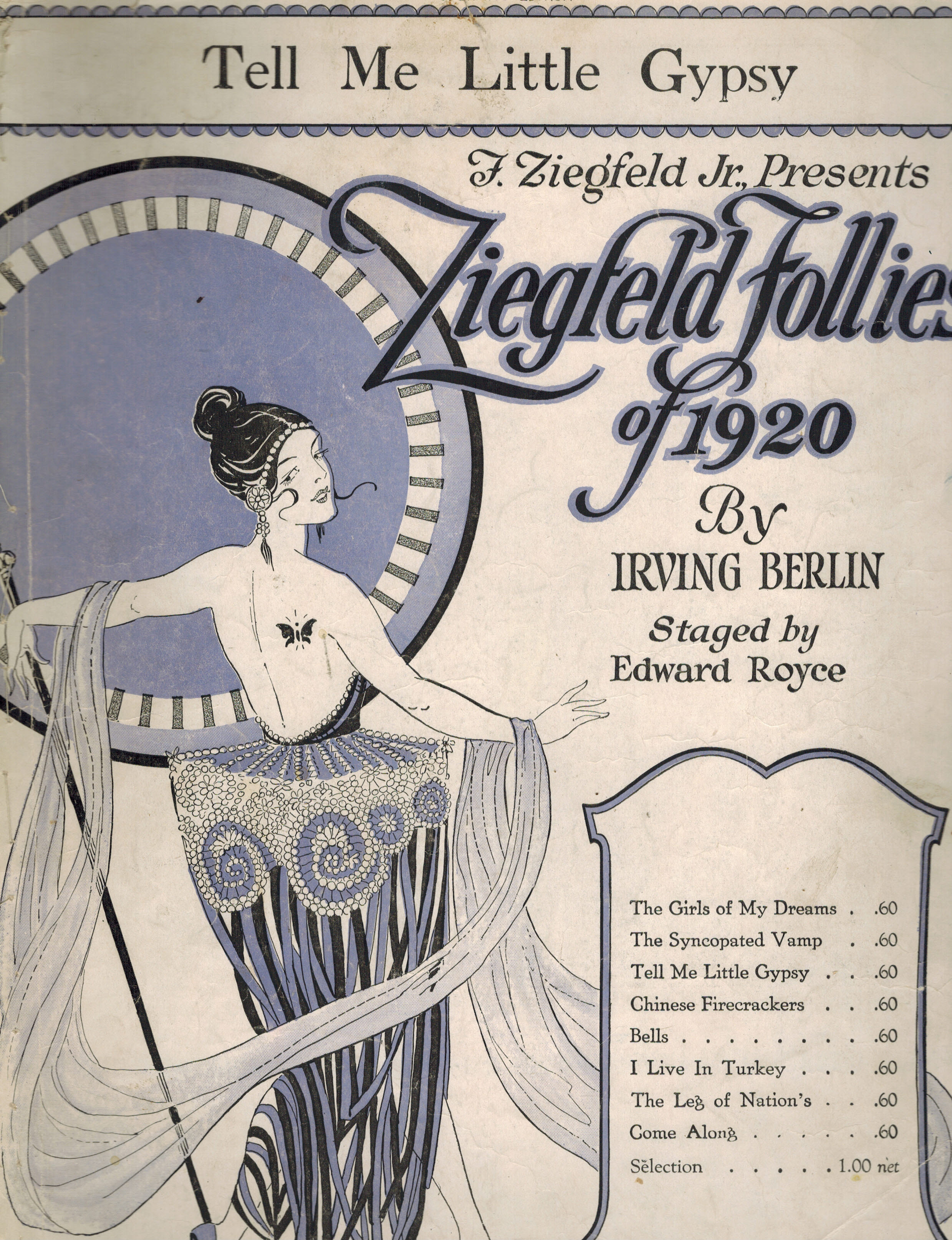 Image for Tell Me Little Gypsy - Ziegfeld Follies of 1920 Tell Me Little Gypsy - Ziegfeld Follies of 1920