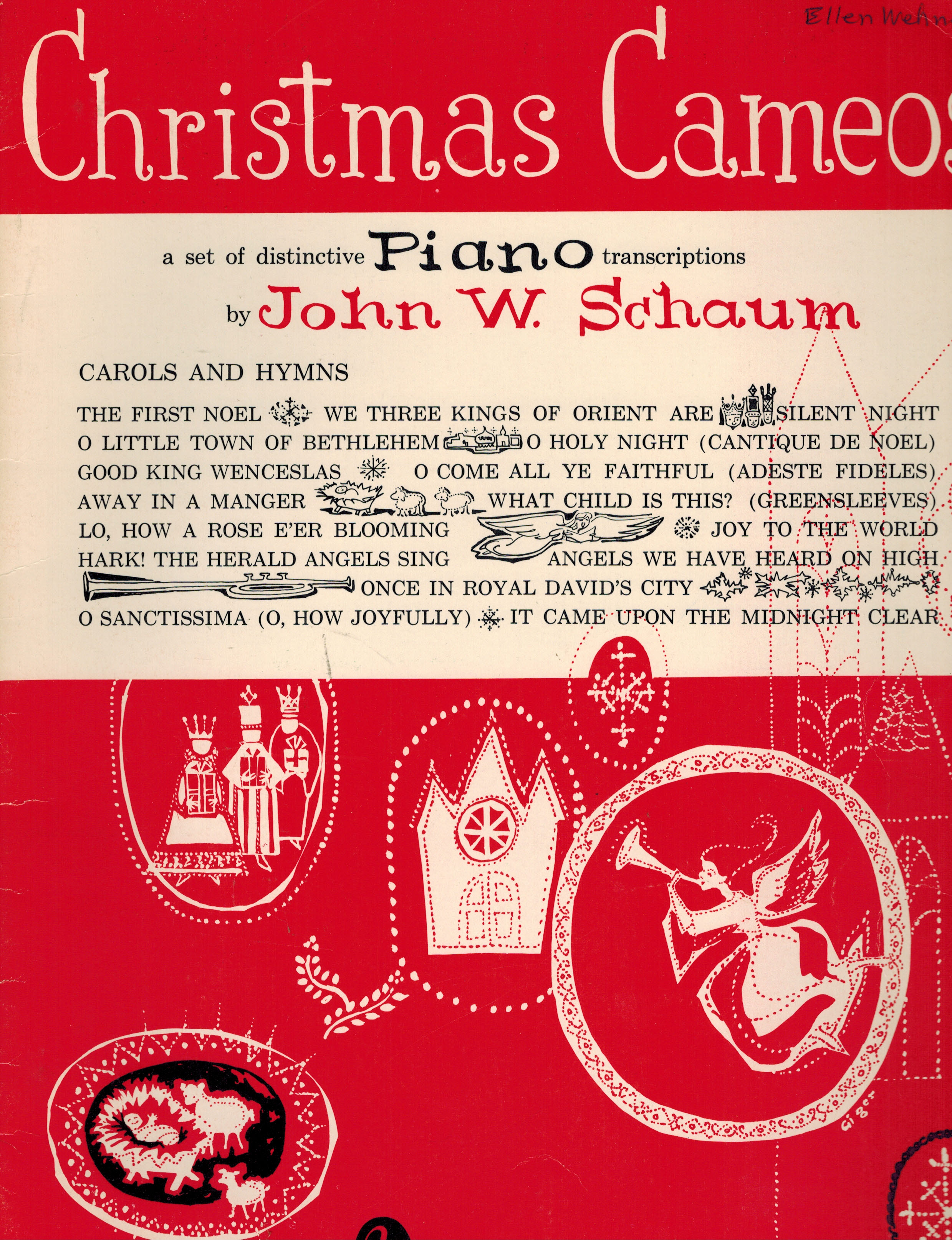 Christmas Cameos : A Set of Distinctive Piano Transcriptions Carols and Hymns