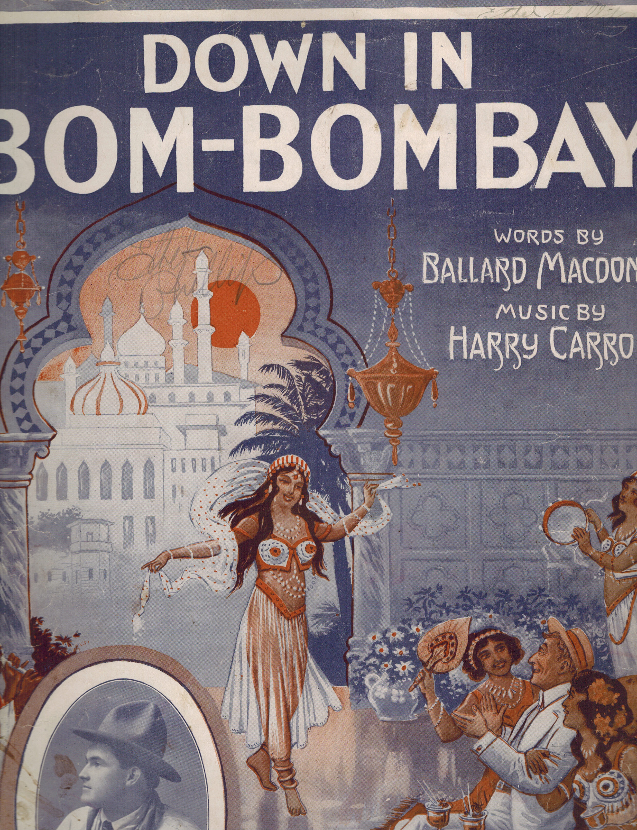 Image for Down in Bom-Bombay ( Bom Bombay ) - Vintage Sheet Music Down in Bom-Bombay ( Bom Bombay ) - Vintage Sheet Music