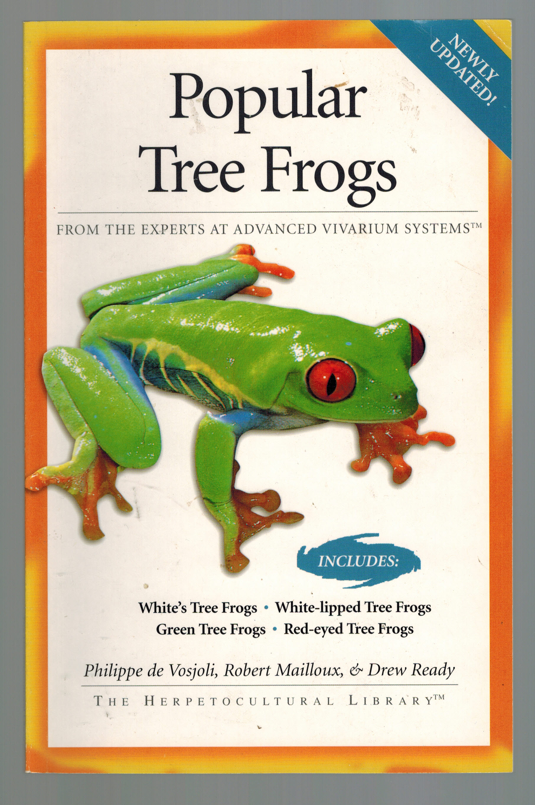 Popular Tree Frogs (The Herpetocultural Library)