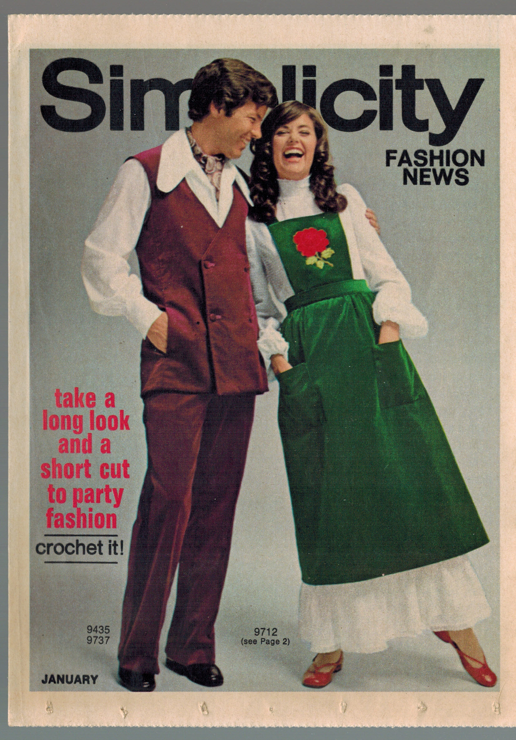 Image for Simplicity Fashion News - January 1970 Simplicity Fashion News - January 1970