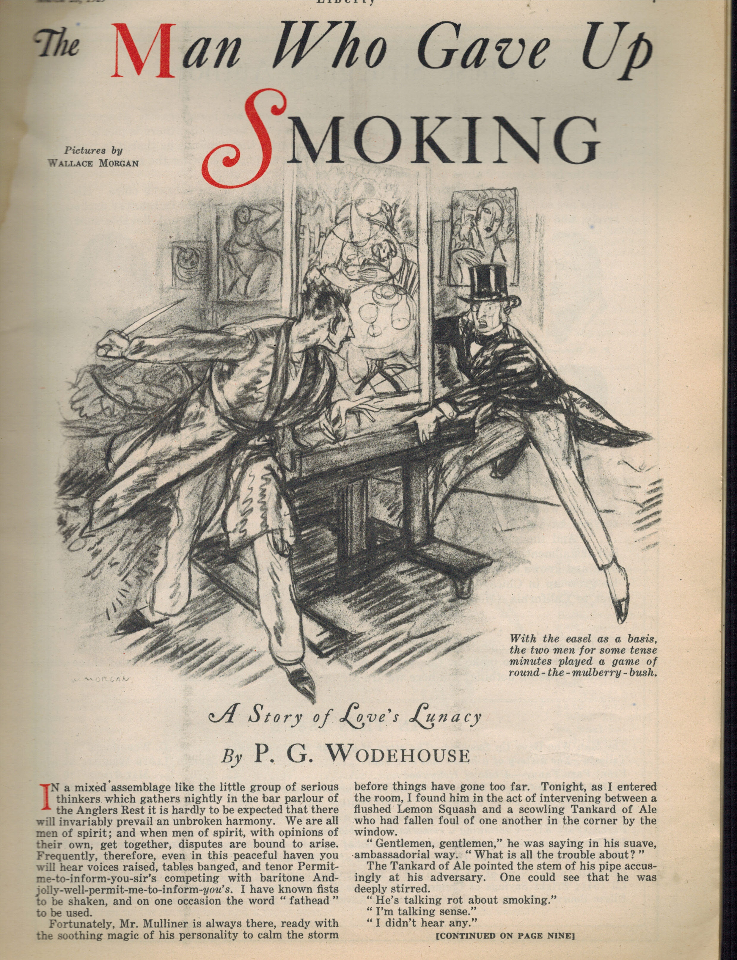 Image for The Man Who Gave Up Smoking - A Story of Love's Lunacy The Man Who Gave Up Smoking - A Story of Love's Lunacy