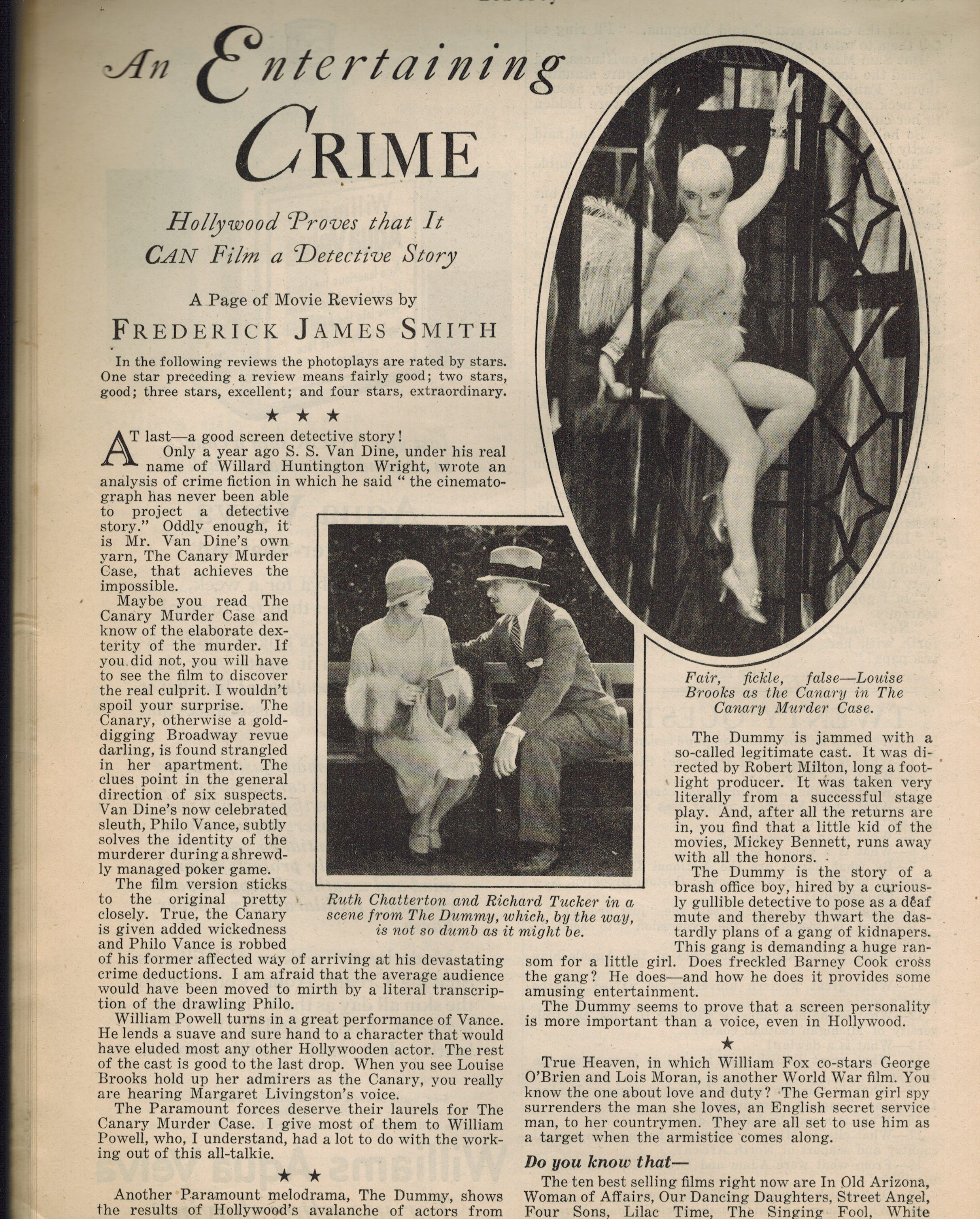 Image for An Entertaining Crime : Hollywood Proves that it can Film a Detective Story An Entertaining Crime : Hollywood Proves that it can Film a Detective Story