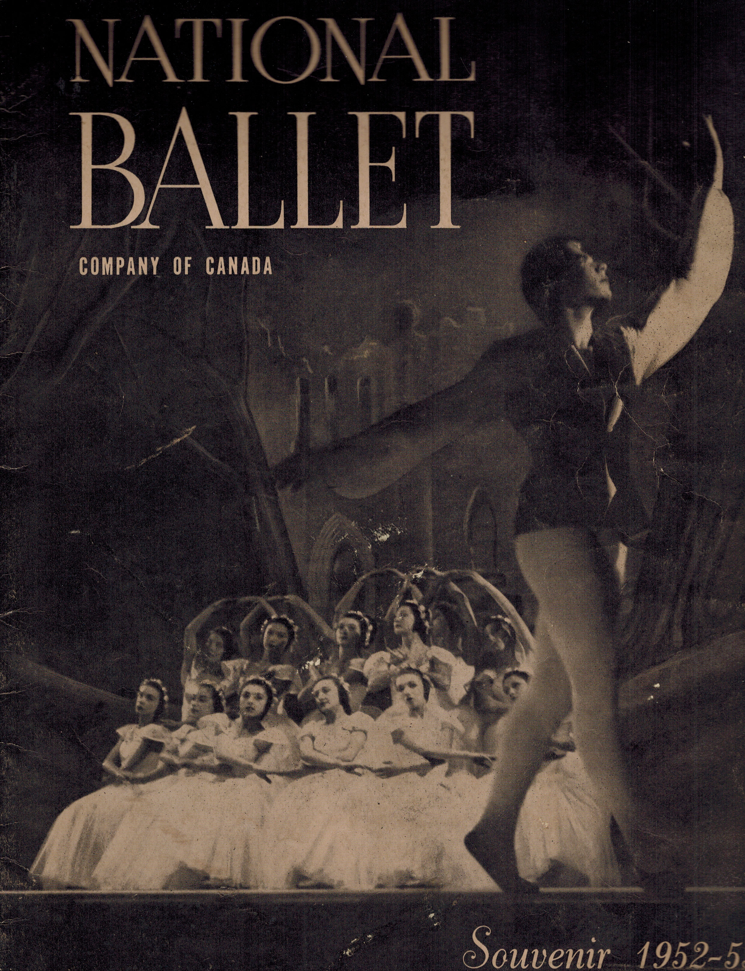 Image for National Ballet Company of Canada Souvenir 1952-53 ( 1952 1953 ) National Ballet Company of Canada Souvenir 1952-53 ( 1952 1953 )