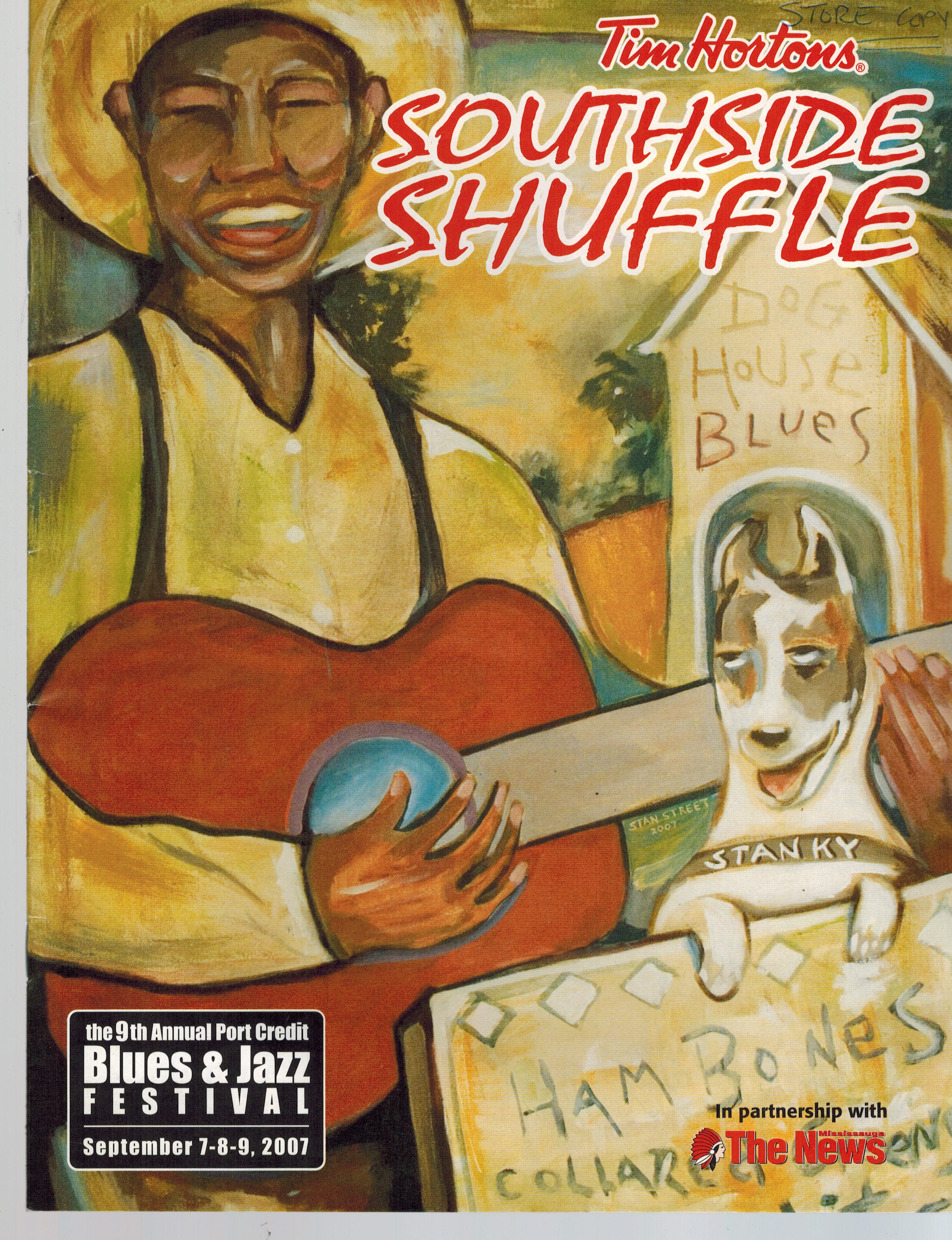 Image for Tim Horton's Southside Shuffle Programme 9th Annual Port Credit Blues and Jazz Festival September 7 8 9. 2007 Tim Horton's Southside Shuffle Programme 9th Annual Port Credit Blues and Jazz Festival September 7 8 9. 2007