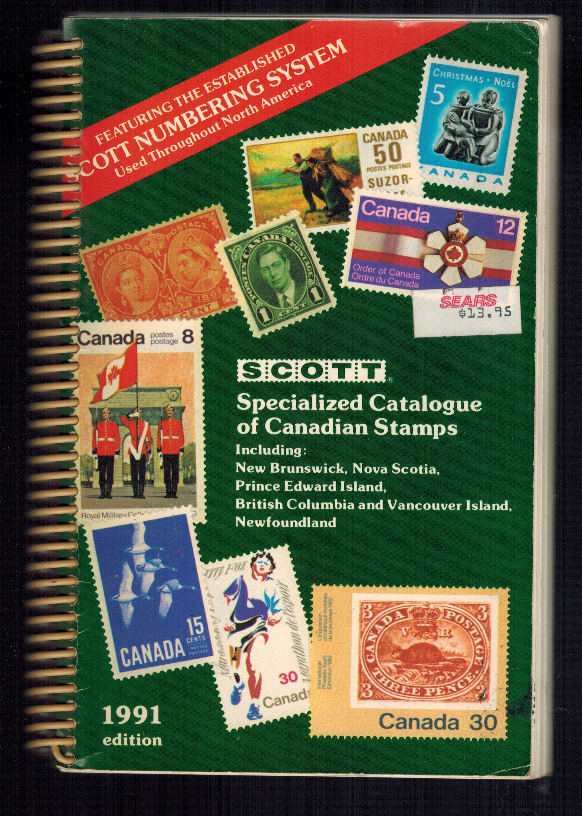 Scott Unitrade Specialized Catalogue of Canadian Stamps,1991 Edition