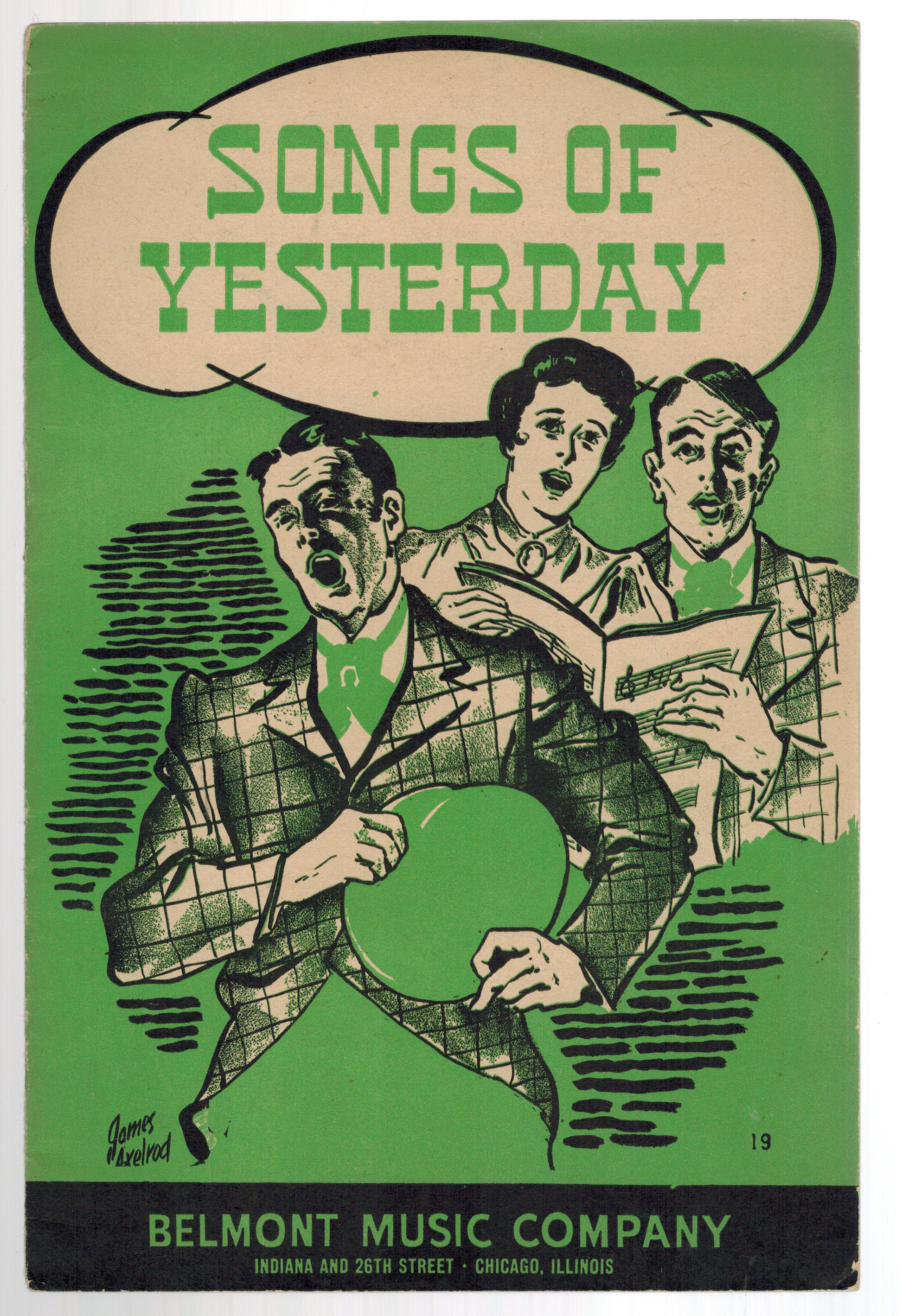 Songs of Yesterday - Belmont No. 19