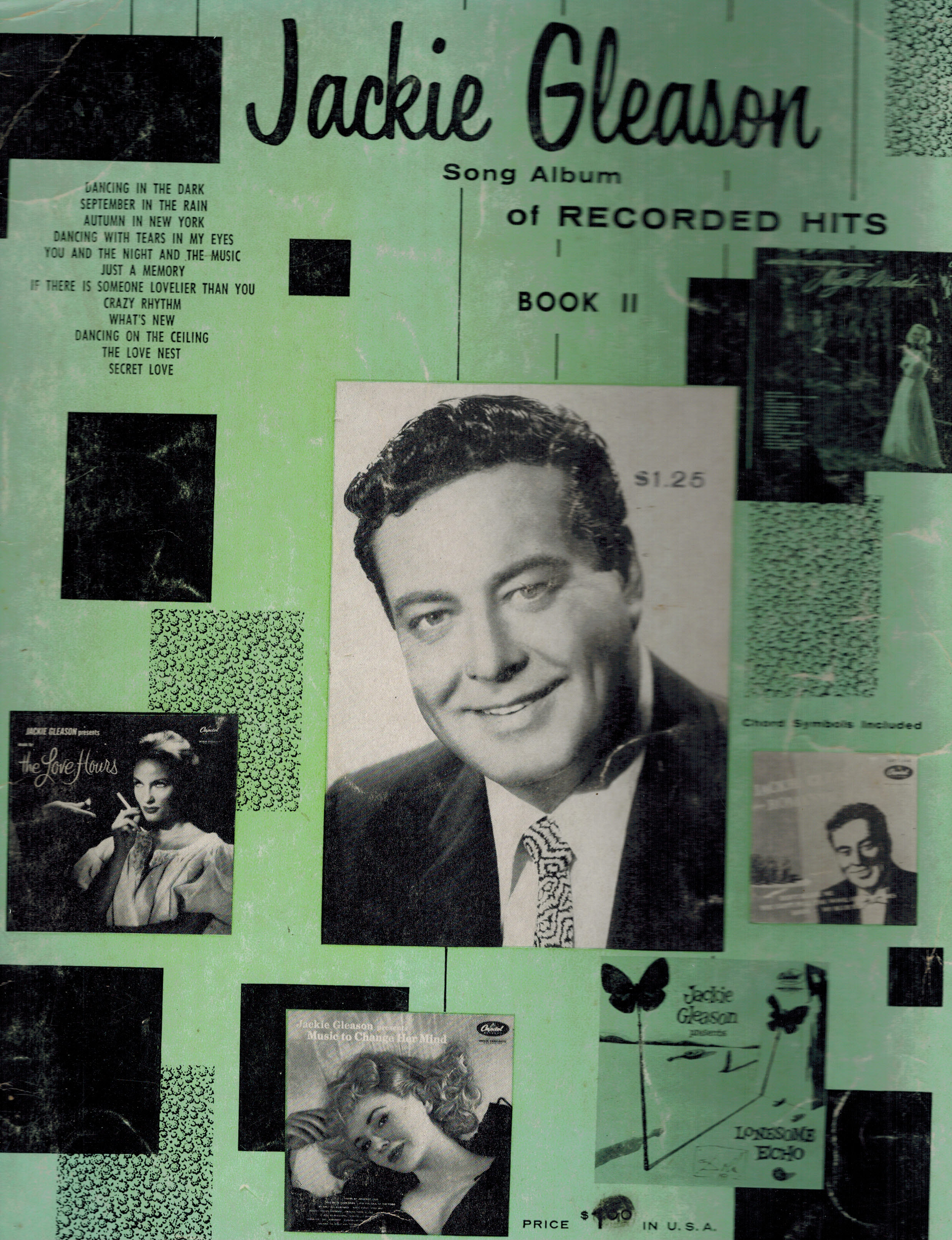 Jackie Gleason Song Album of Recorded Hits - Book Two II
