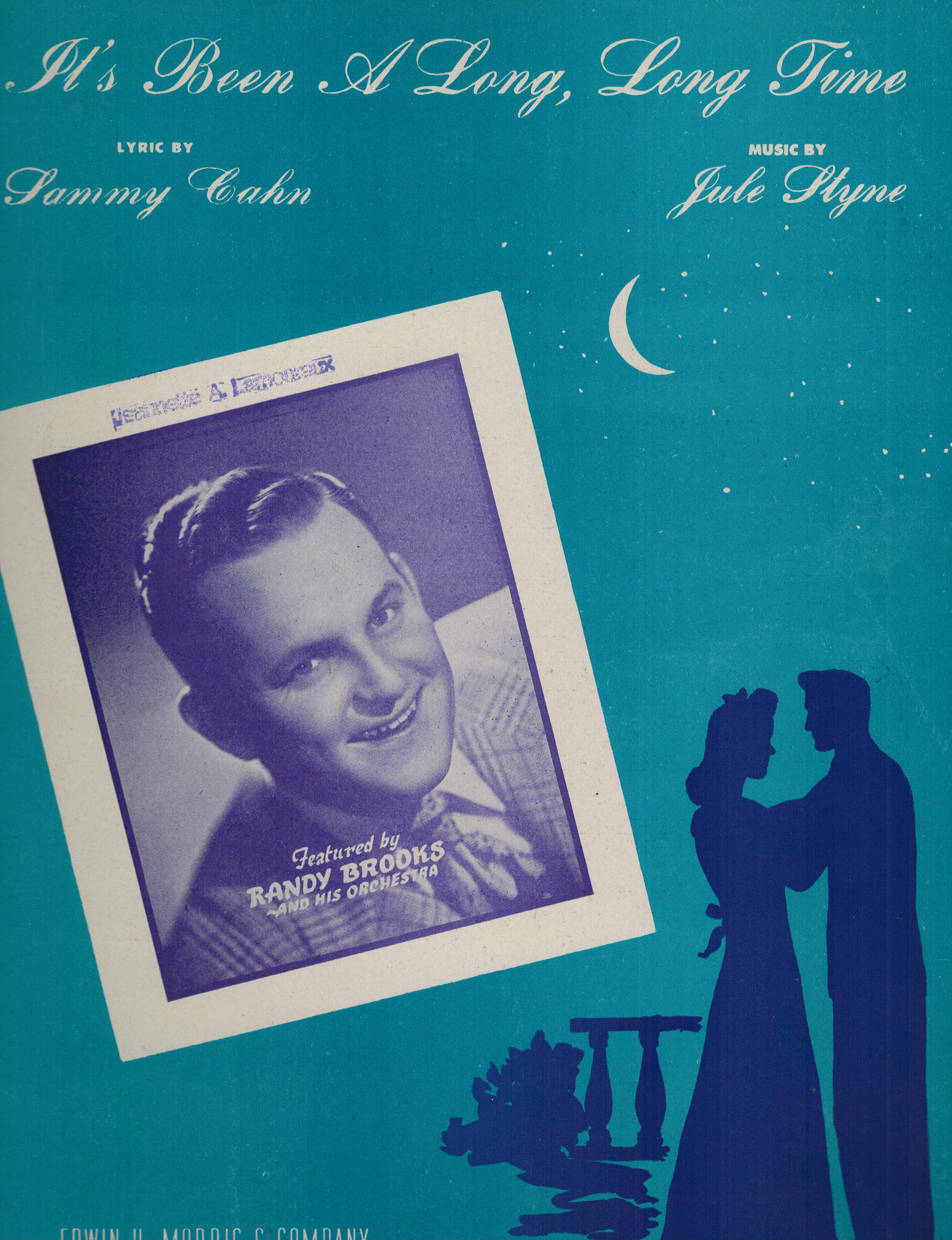 It's Been a Long Long Time - Randy Brooks Cover - Vintage Sheet Music