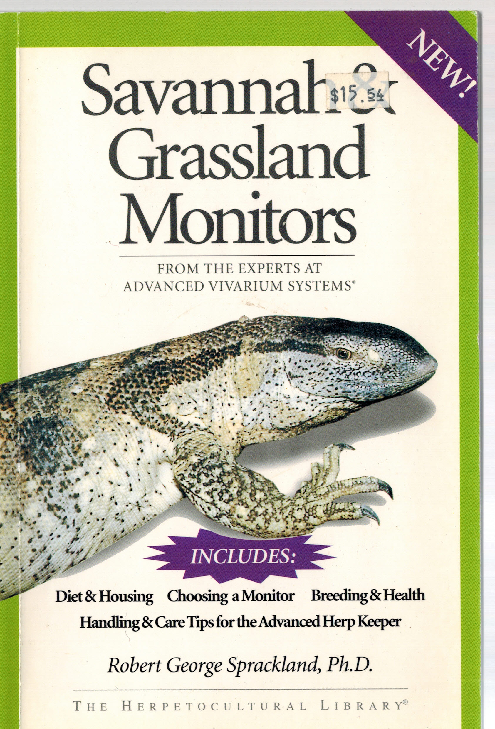 Image for Savannah and Grassland Monitors (Advanced Vivarium Systems) Savannah and Grassland Monitors (Advanced Vivarium Systems)