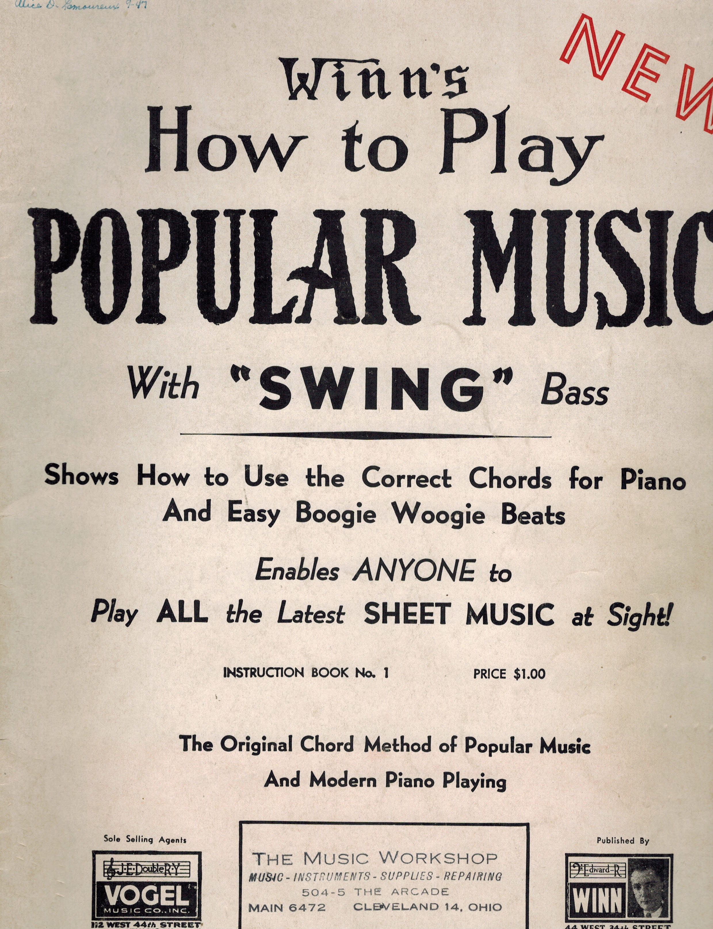 Image for Winn's How to Play Popular Music with Winn's How to Play Popular Music with