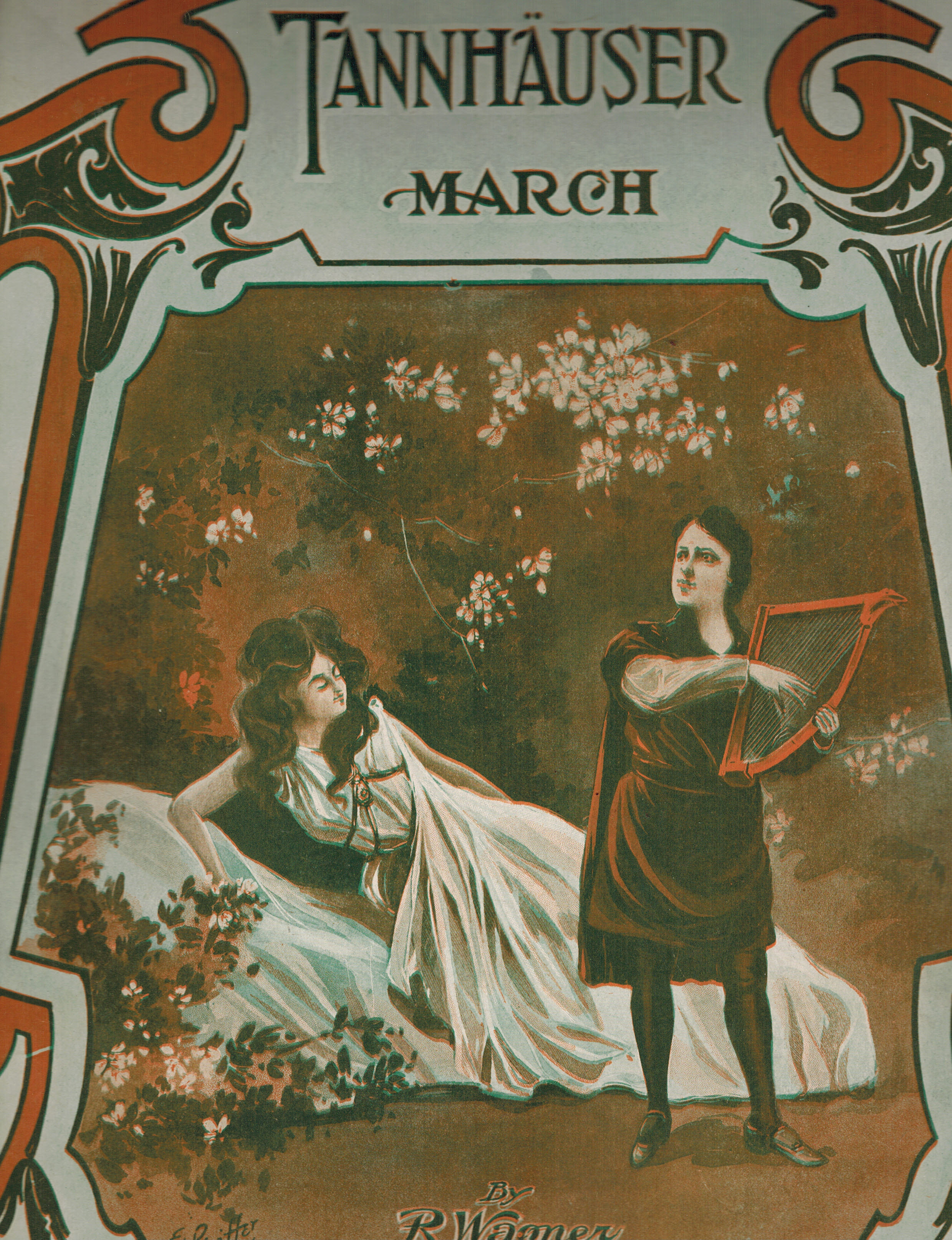 Image for March from Tannhauser (Wagner Opera) - Vintage Sheet Music March from Tannhauser (Wagner Opera) - Vintage Sheet Music