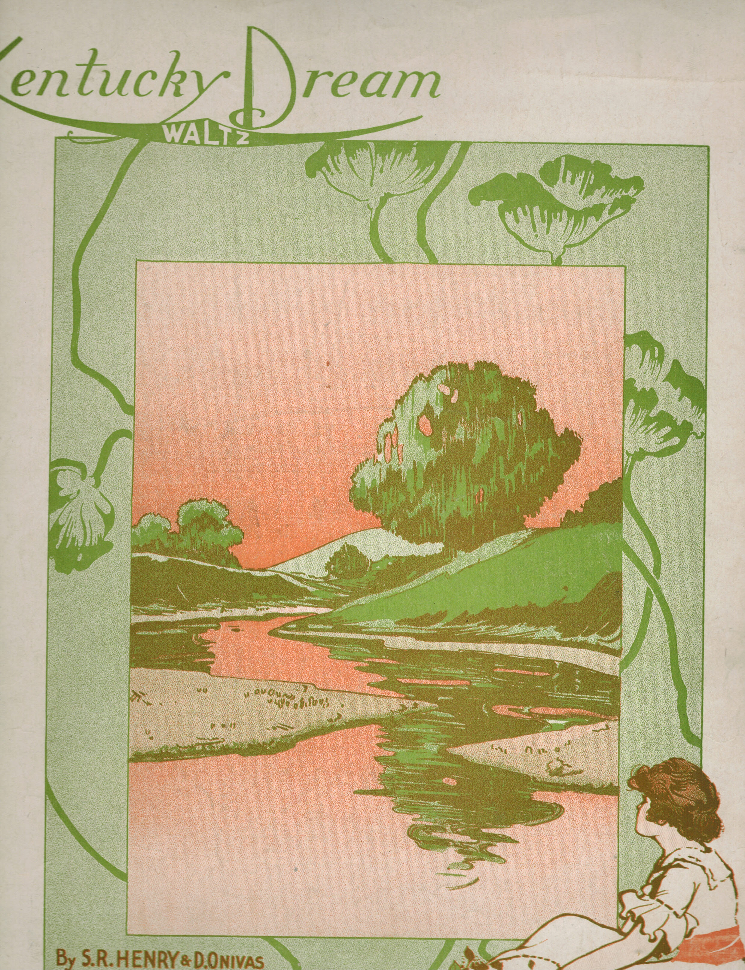Image for Kentucky Dream Waltz - Vintage Sheet Music Kentucky Dream Waltz - Vintage Sheet Music