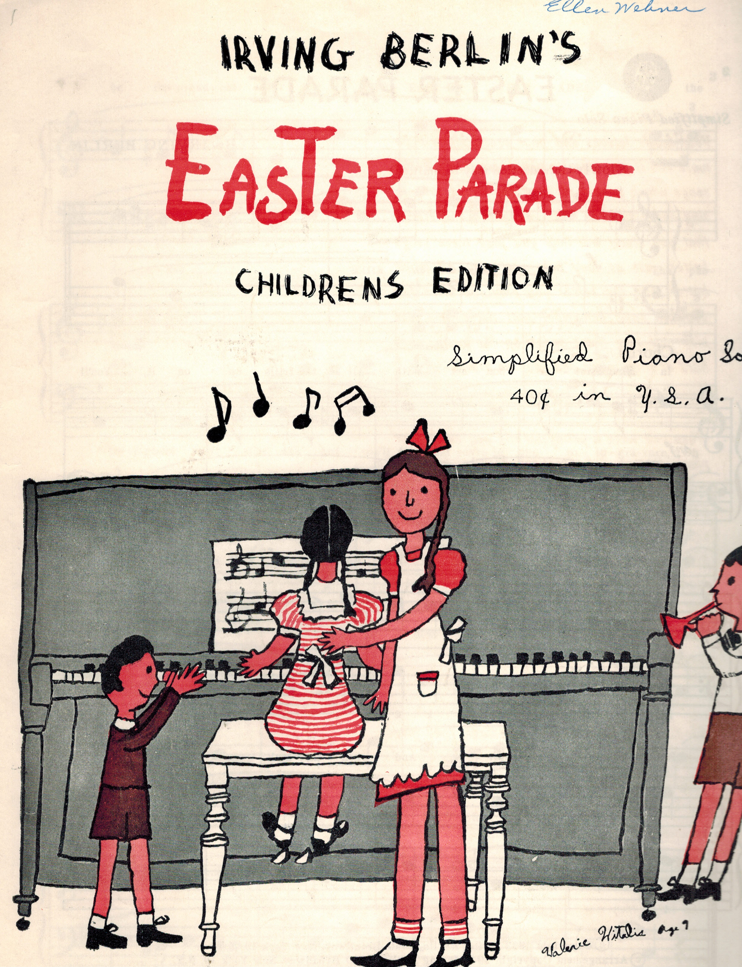 Irving Berlin's Easter Parade Childrens Edition