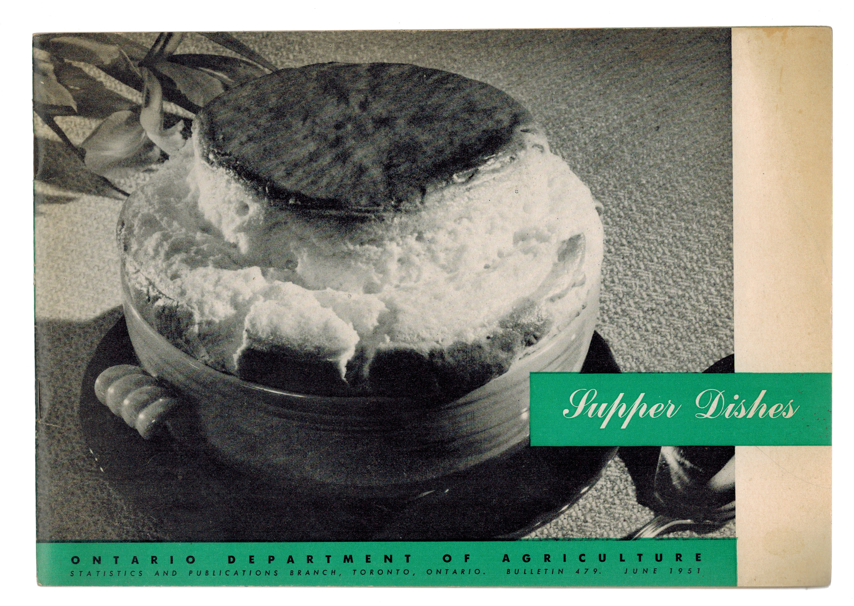 Supper Dishes - Bulletin 479