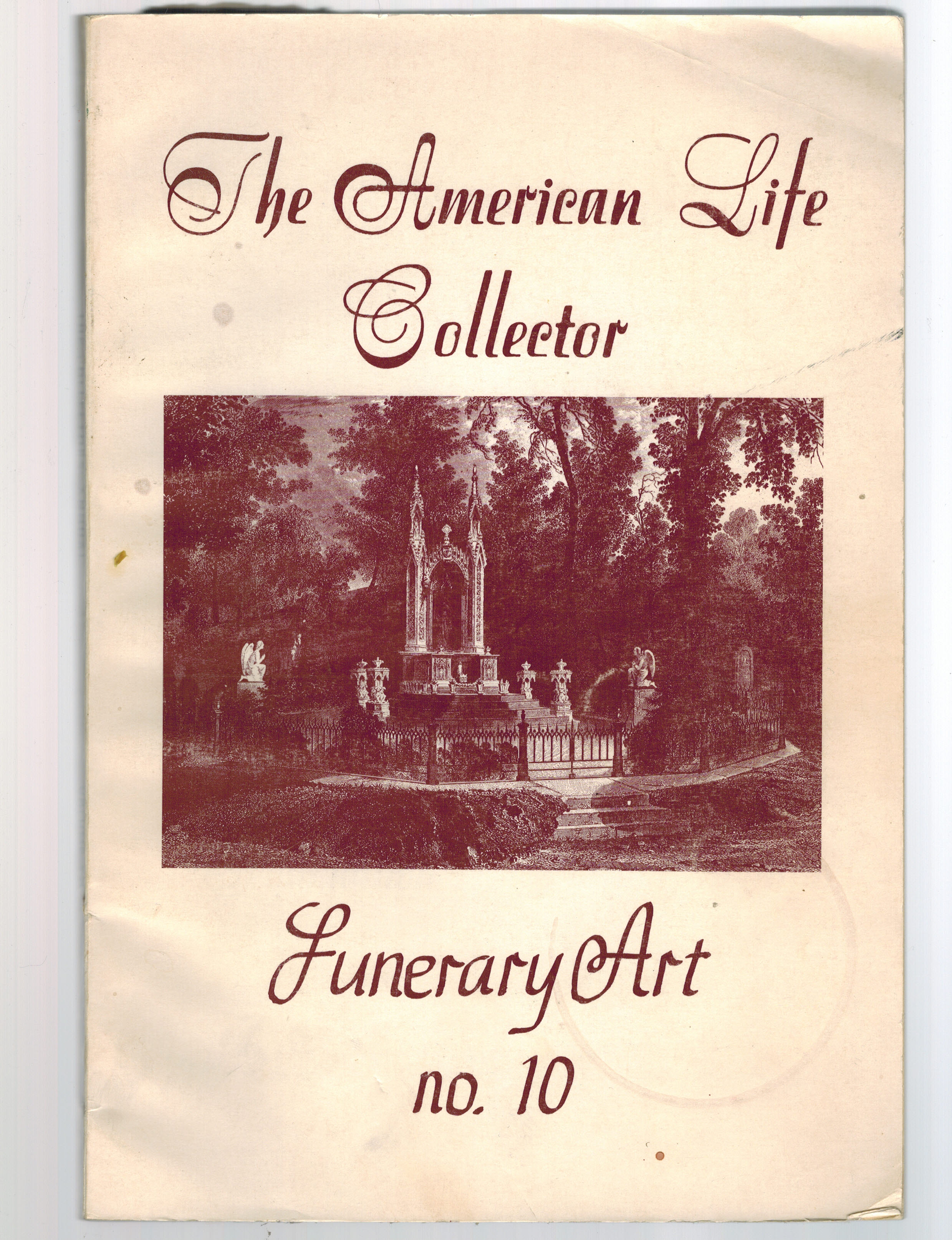 The American Life Collector - Funerary Art No. 10