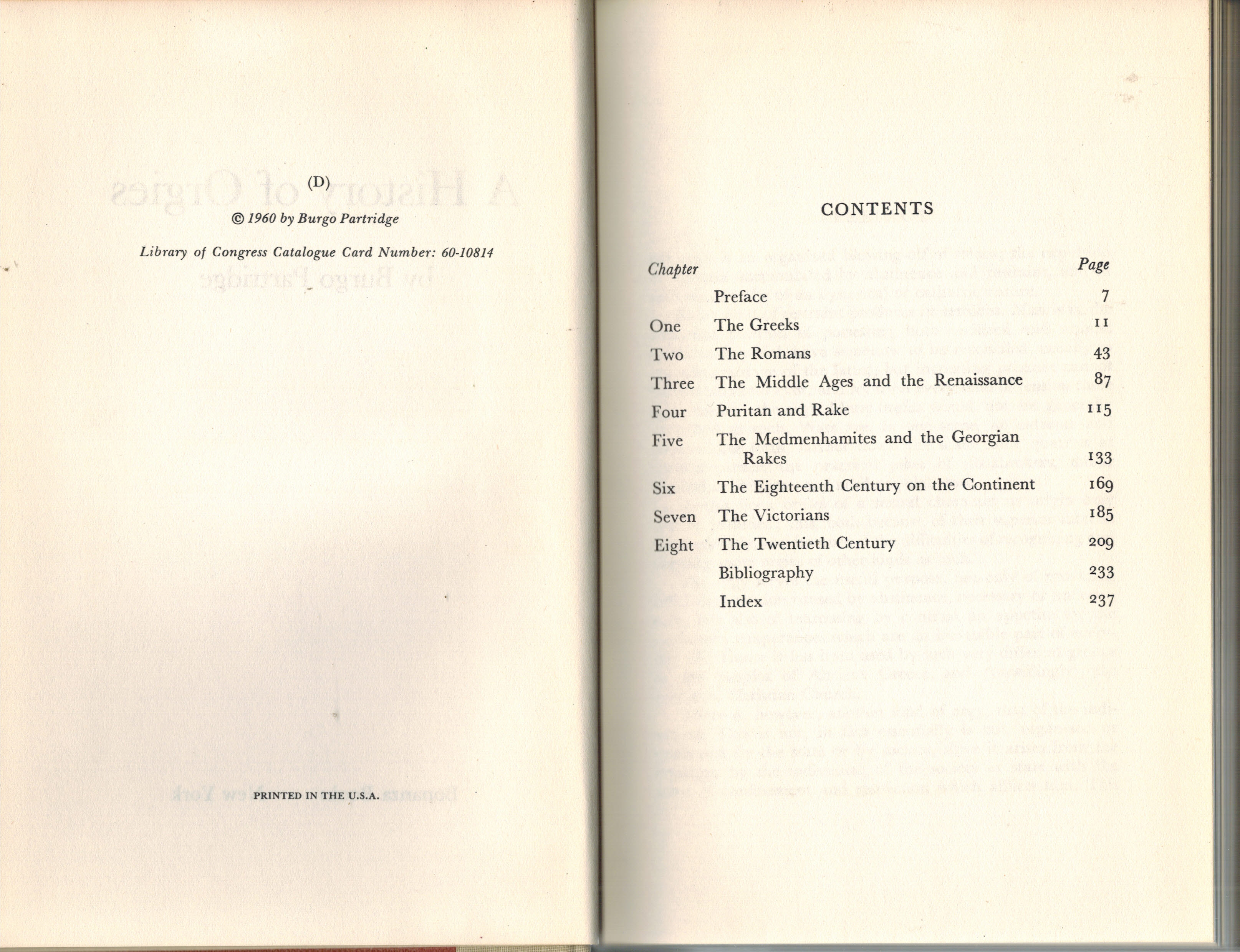 A History of Orgies