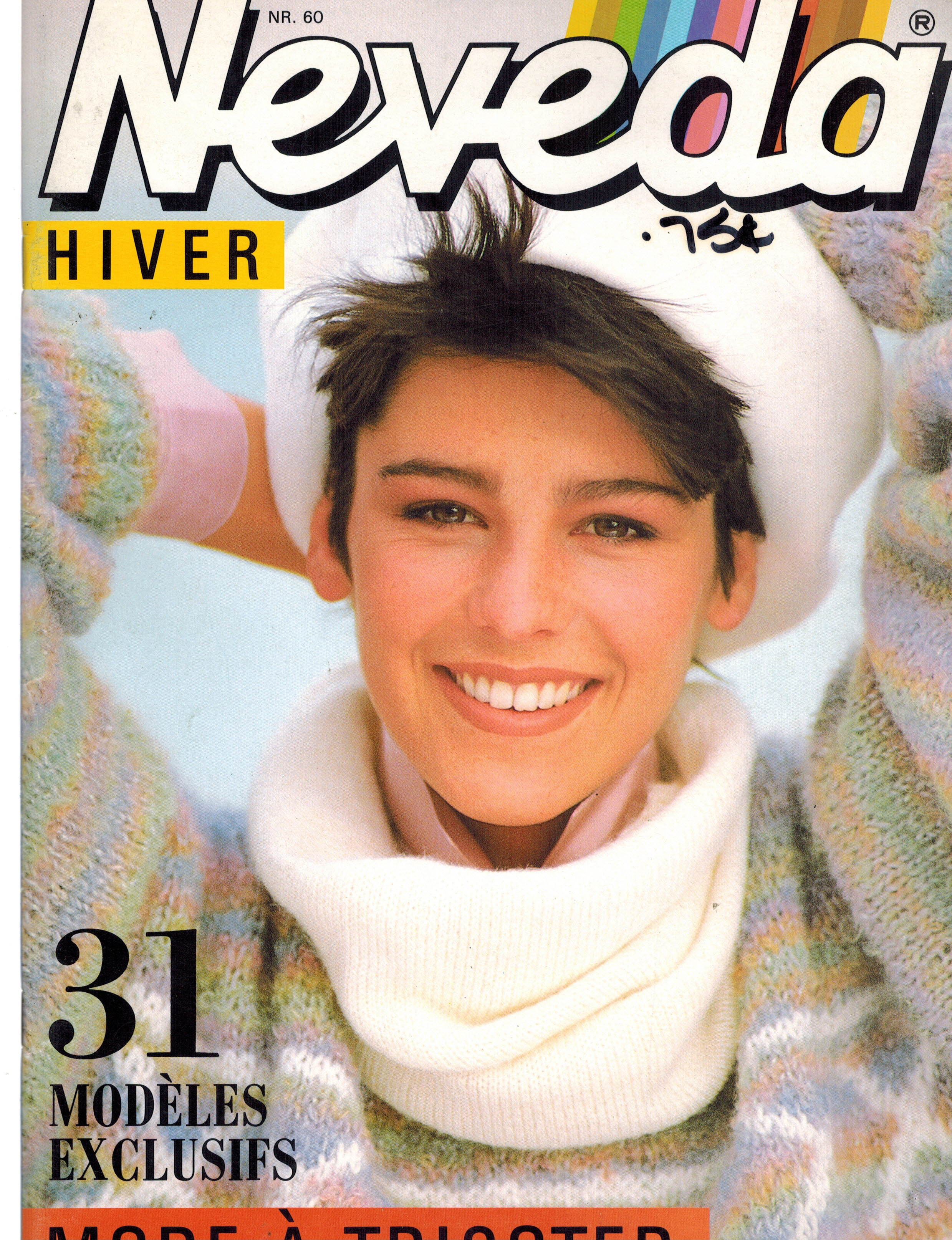 Neveda Hiver 1986 1987- 31 Models Exclusifs Mode A Tricoter
