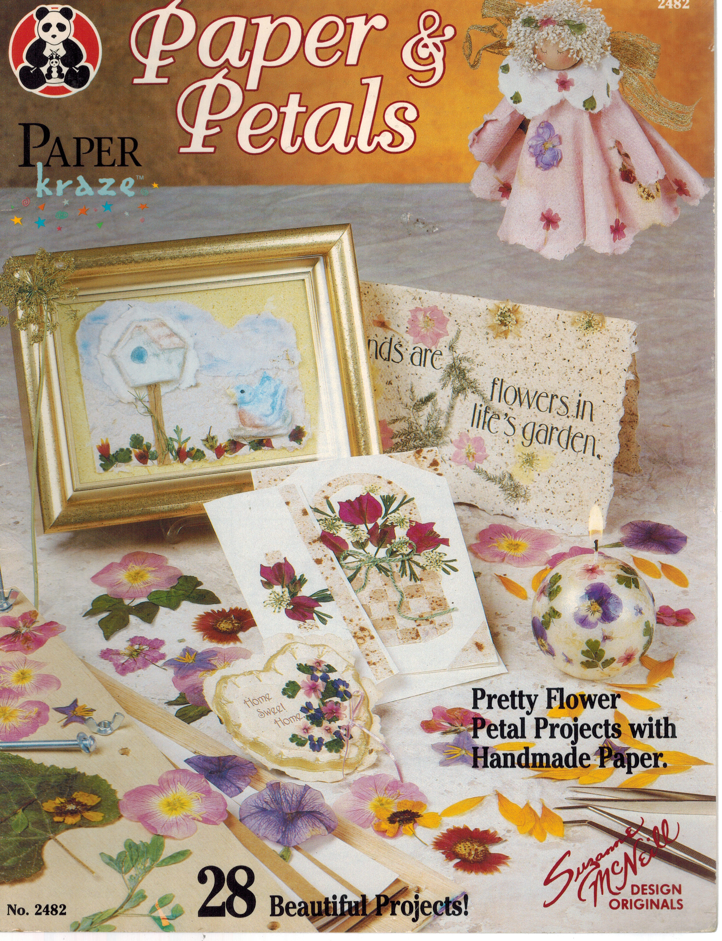 Paper and Petals No. 2482 - 28 Beautiful Projects Paper Kraze Suzanne McNeill Design Originals
