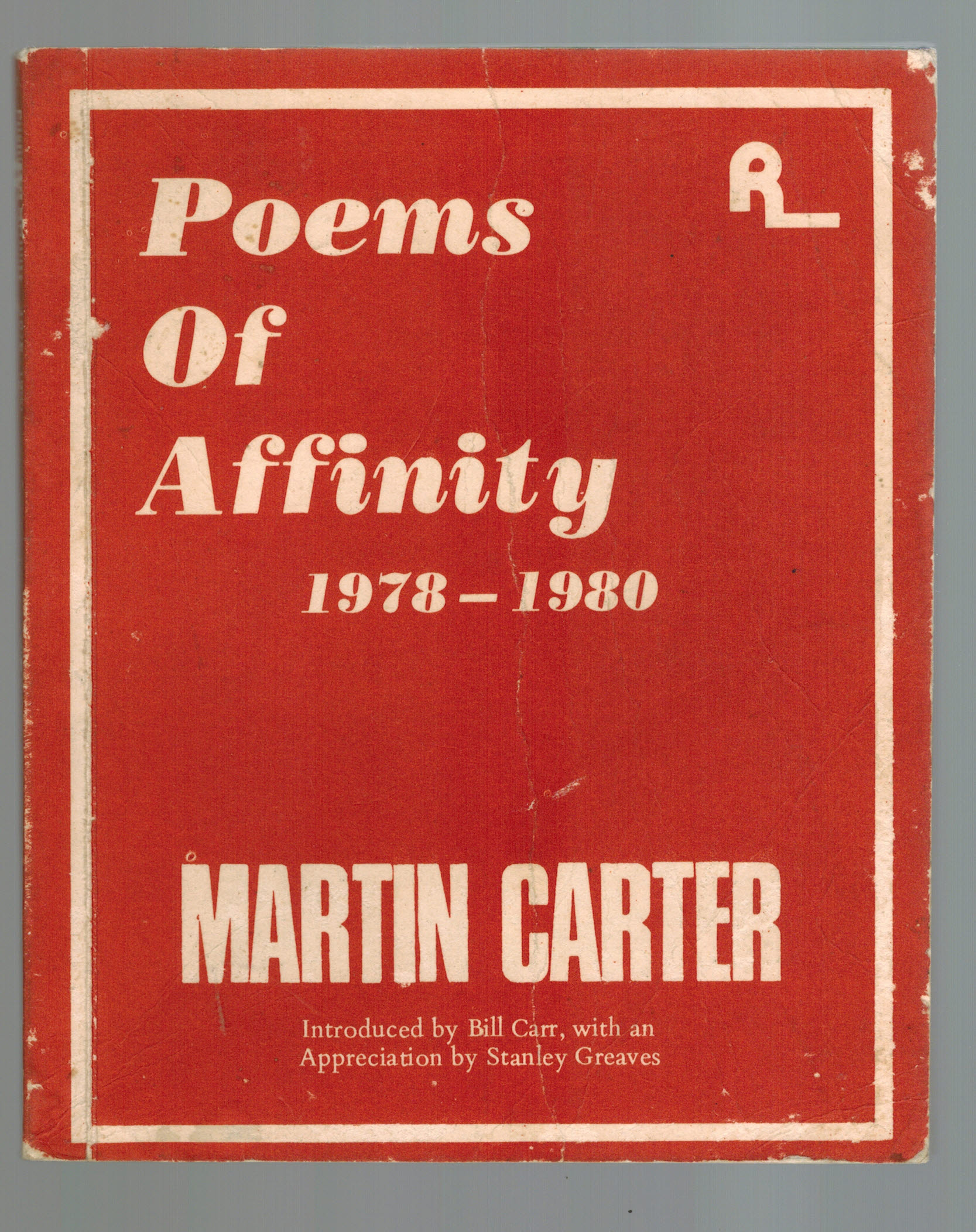 Poems of Affinity 1978 - 1980