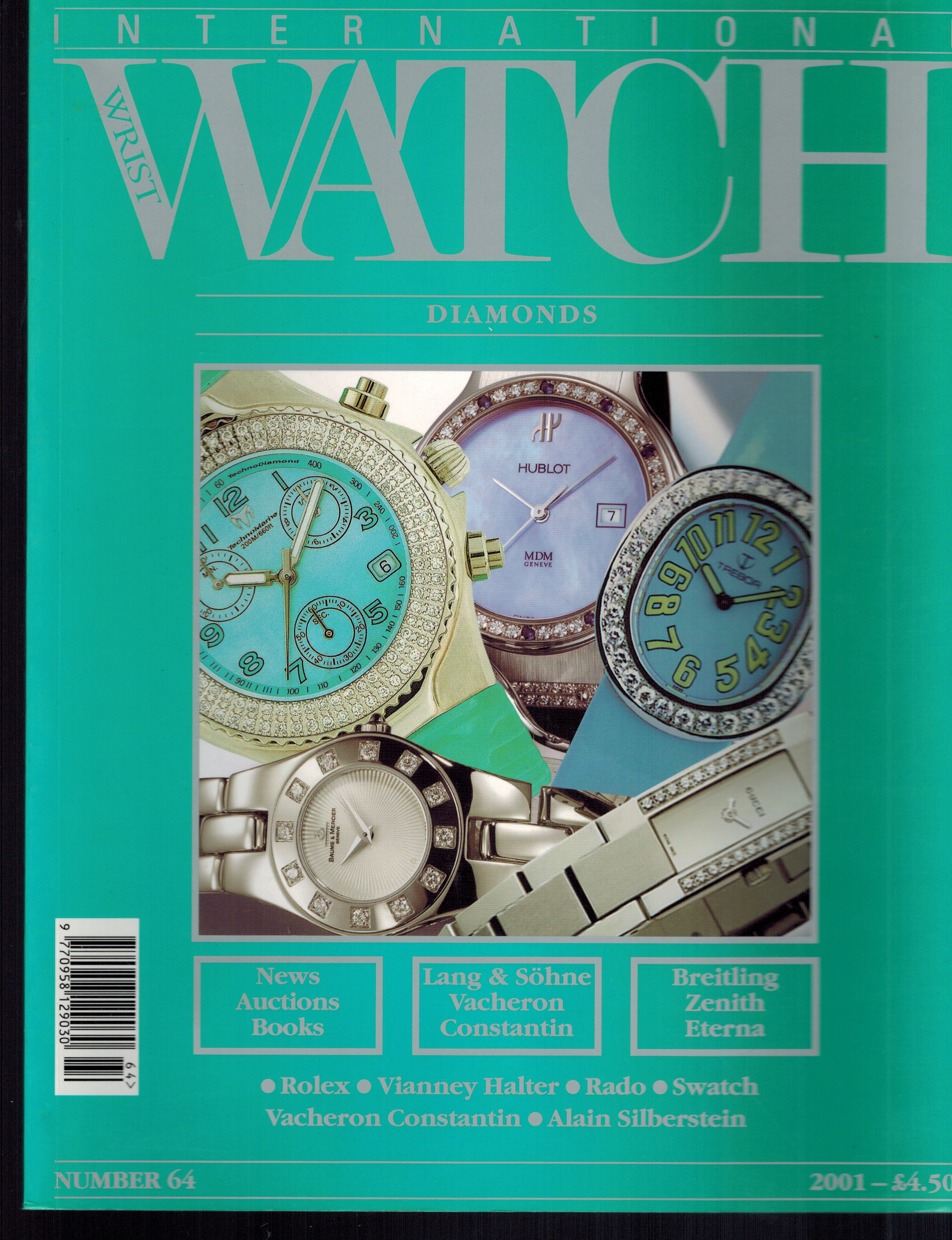 International Wristwatch Magazine - No. 64 - 2001 - Diamonds