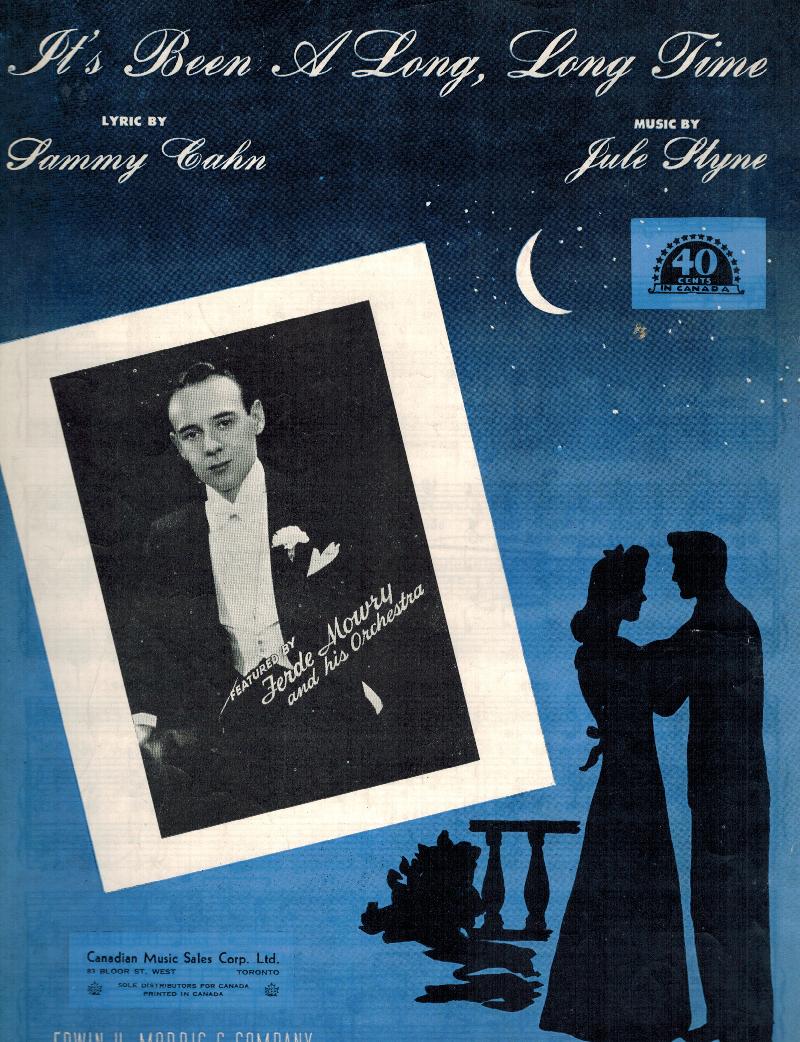 It's Been A Long, Long Time Sheet Music | Jule Styne and Sammy Cahn | E-Z  Play Today