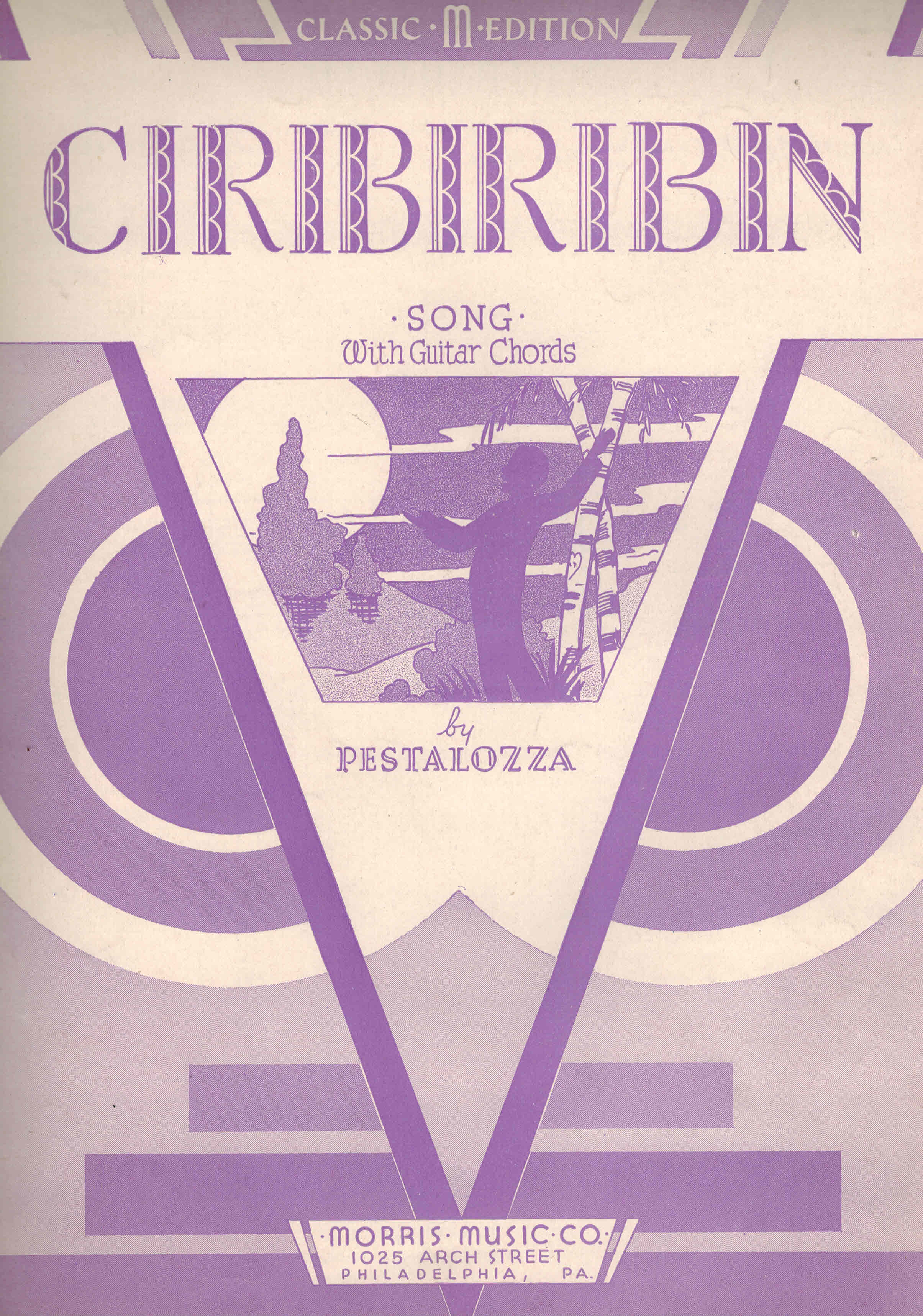 Image for Ciribiribin - Vintage Sheet Music